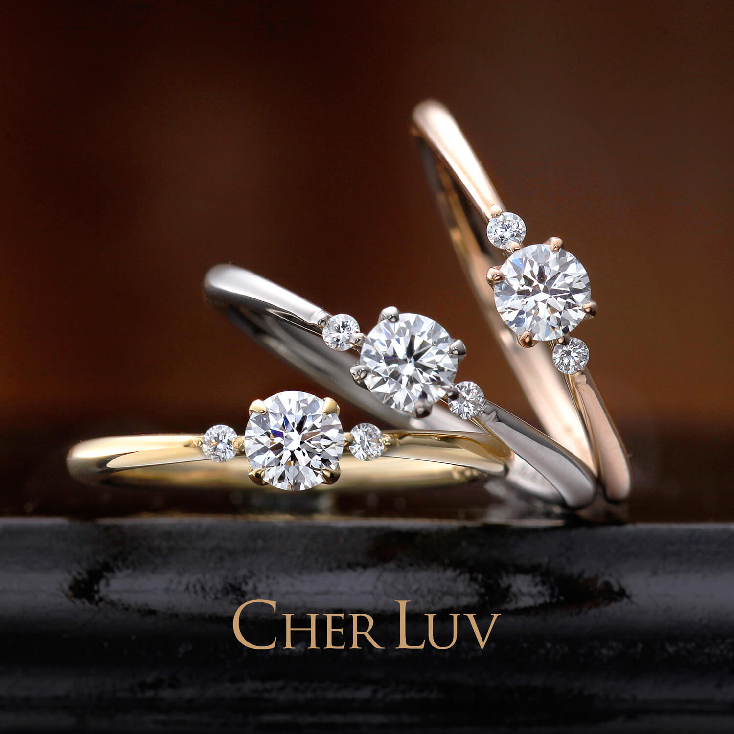CHERLUVシェールラヴの婚約指輪STATICEスターチス