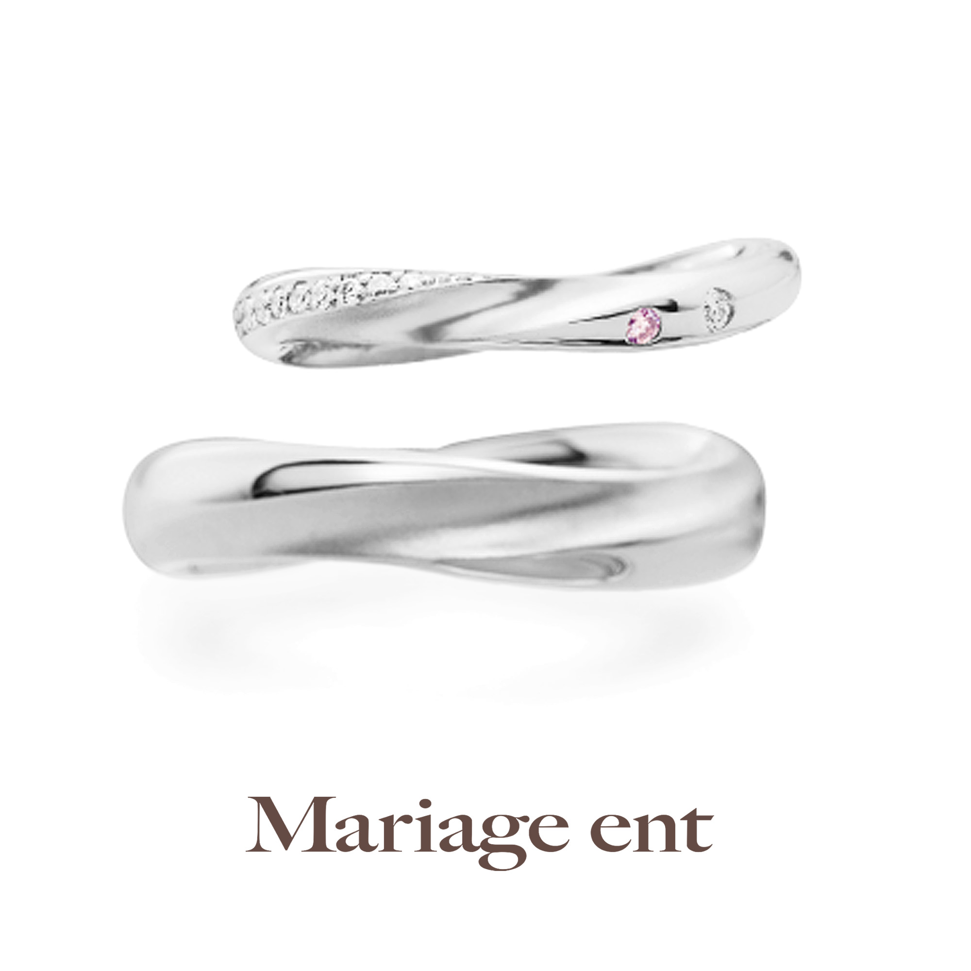 広島県広島広島市福山福山市のVANillAヴァニラの結婚指輪マリッジリングのMariage ent マリアージュエント Mer メール