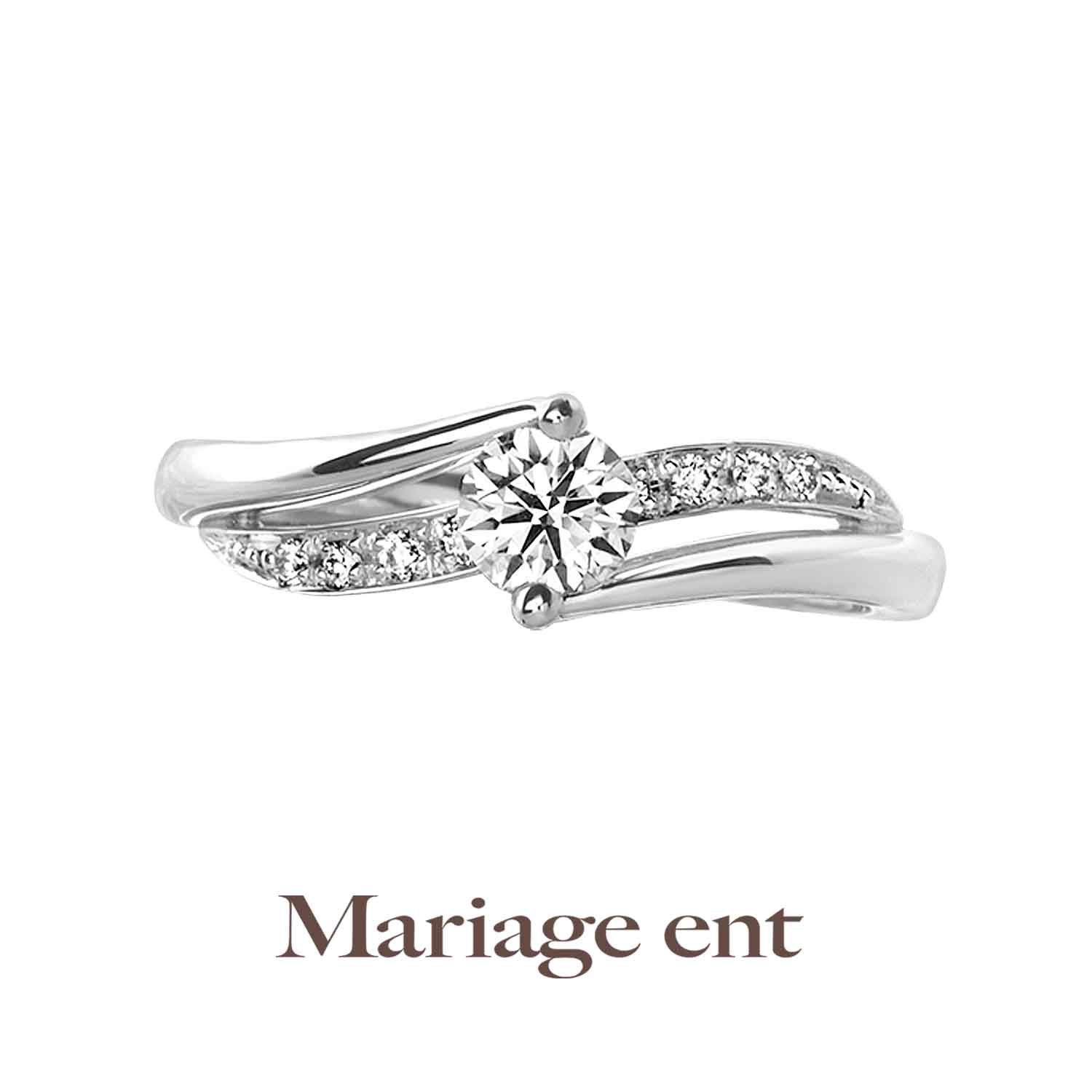 広島県広島広島市福山福山市のVANillAヴァニラの婚約指輪エンゲージリングMariage ent Premiere プルミエール