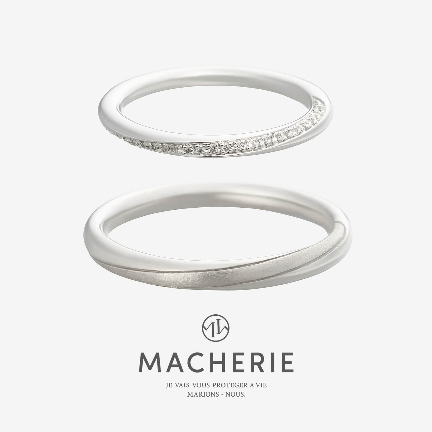 MACHERIEマシェリの結婚指輪milkywayミルキーウェイ
