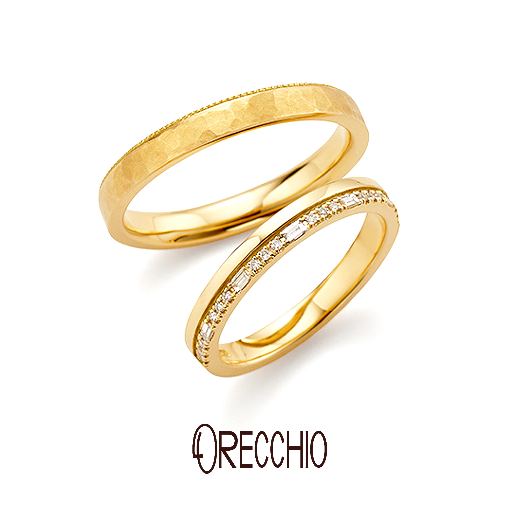 ORECCHIOオレッキオの結婚指輪でマリッジリングのsafariサファリ