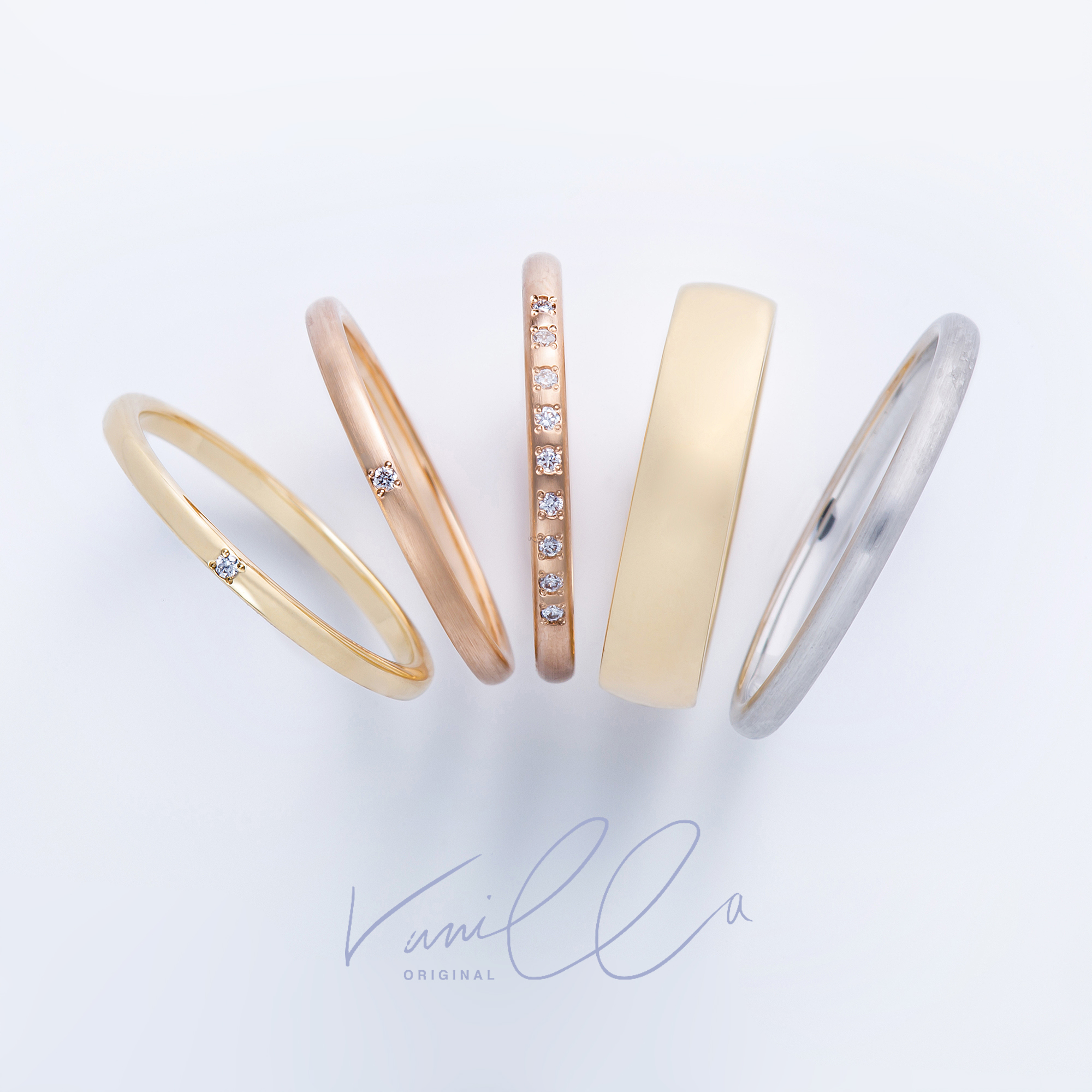 VANillA ORiGiNAL ヴァニラオリジナル の 結婚指輪でマリッジリングの Peppermint ペパーミント