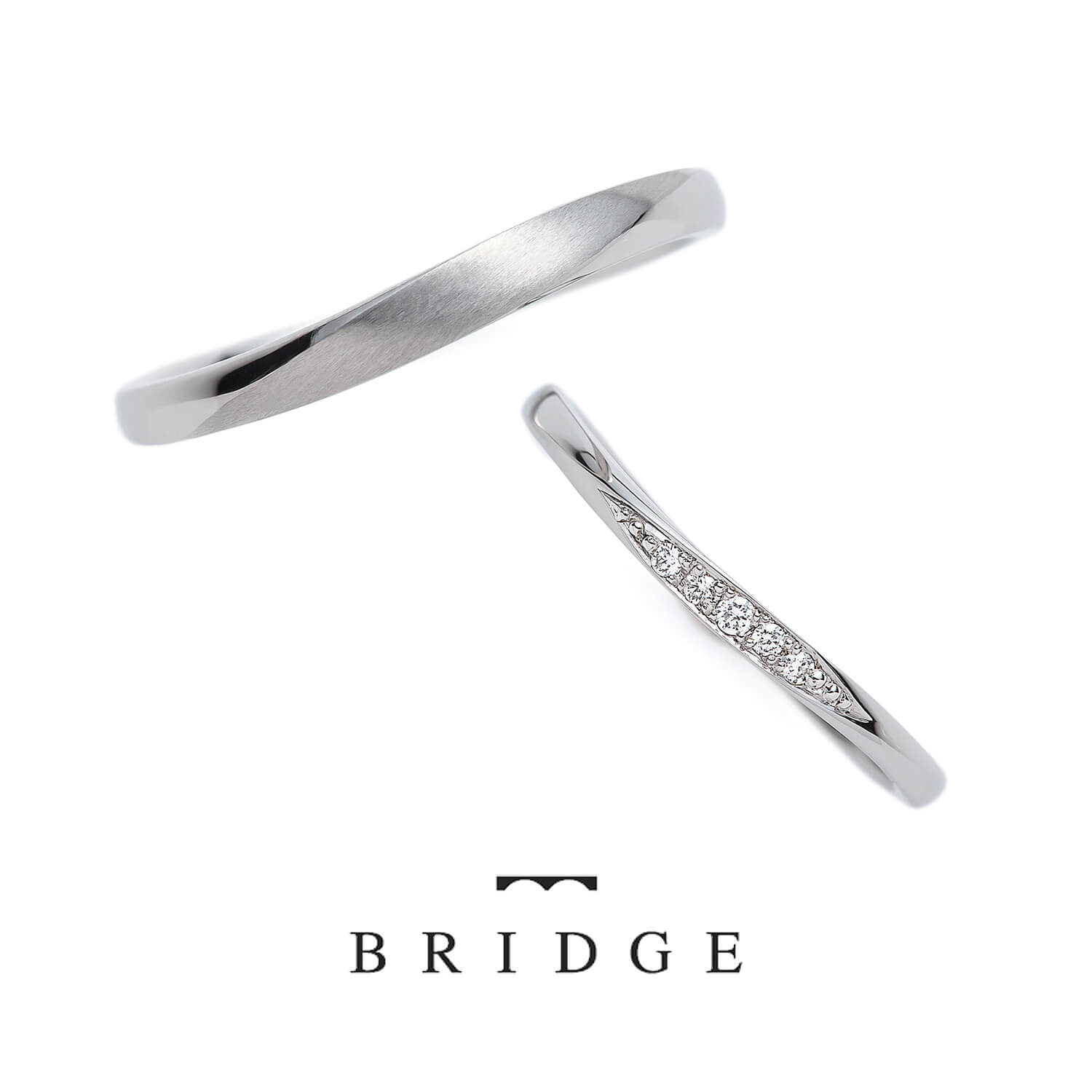 BRIDGEブリッジの結婚指輪Voyage未来への船出