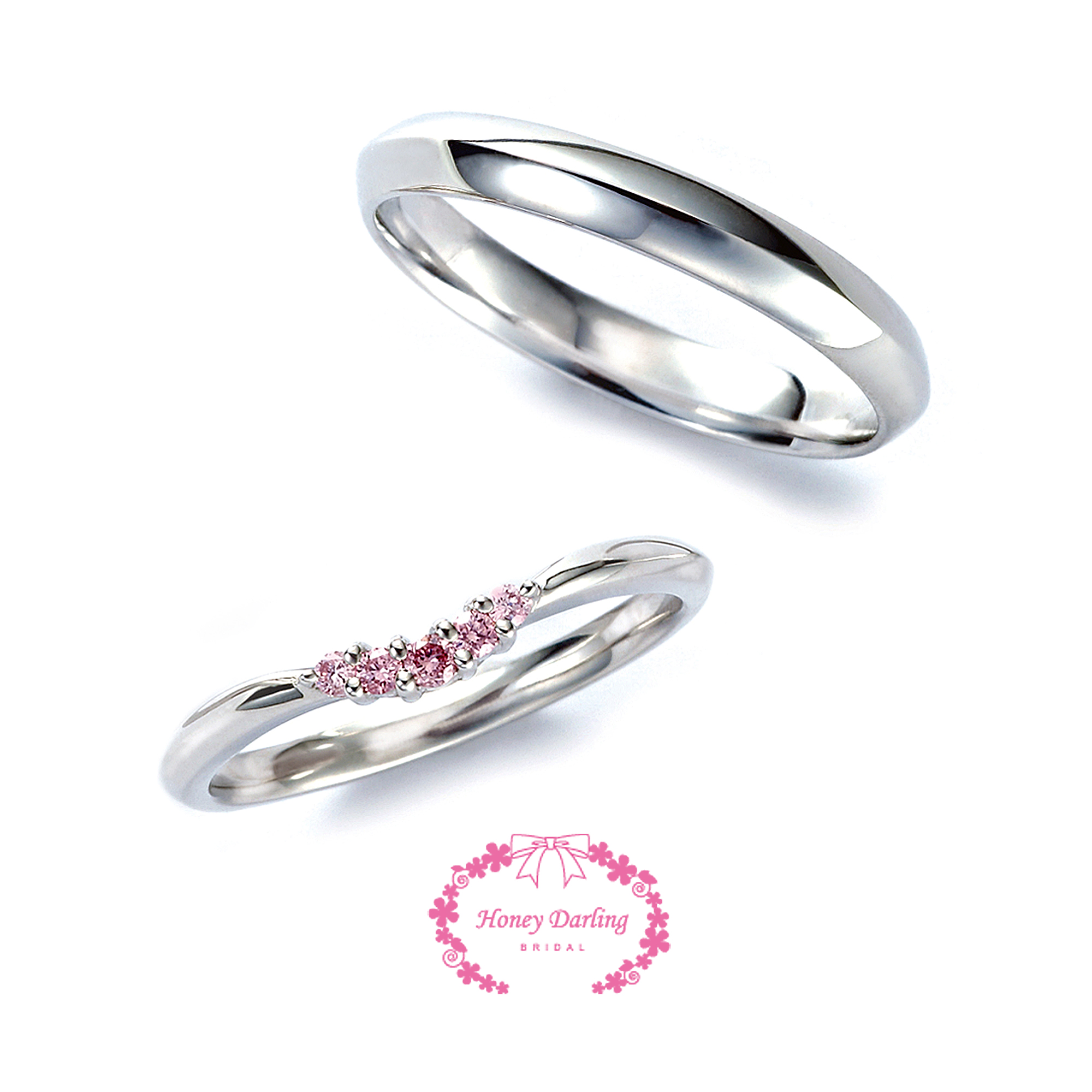 広島県広島広島市福山福山市のVANillAヴァニラの結婚指輪マリッジリングのHoneyDarling ハニーダーリン SERENITY セレニティ