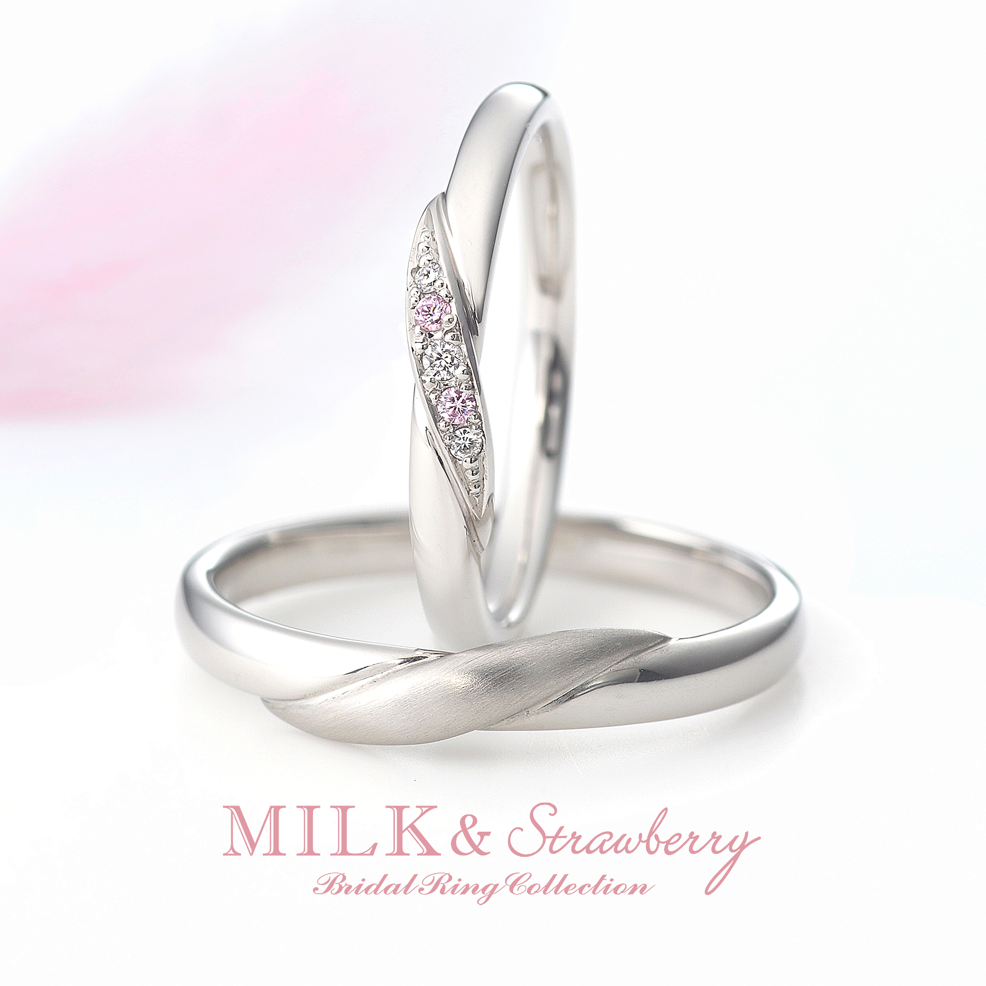MILK＆Strawberryミルクアンドストロベリーの結婚指輪でマリッジリングのEsperancaエスペランサ