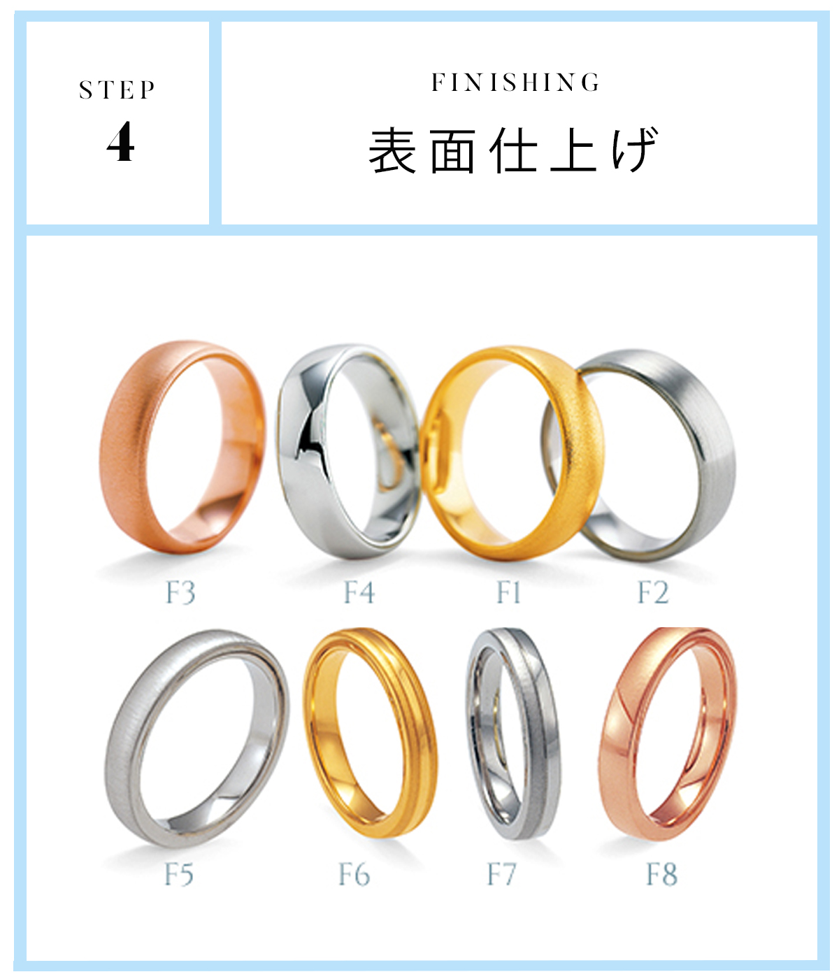 広島県広島市と広島県福山市のセレクトジュエリーショップヴァニラがおすすめするFURRERJACOTフラージャコ―の人気の結婚指輪シリーズ4
