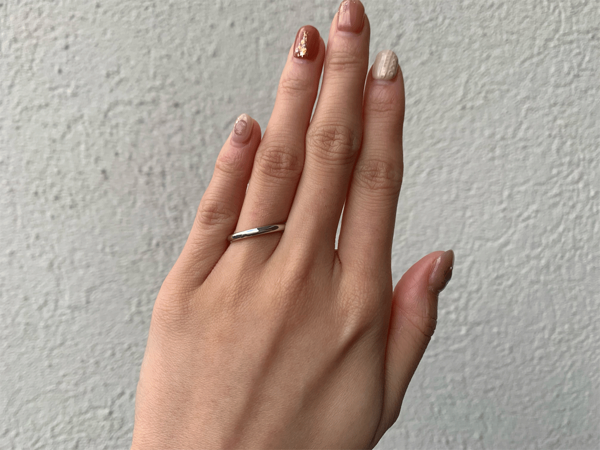 ストレート結婚指輪