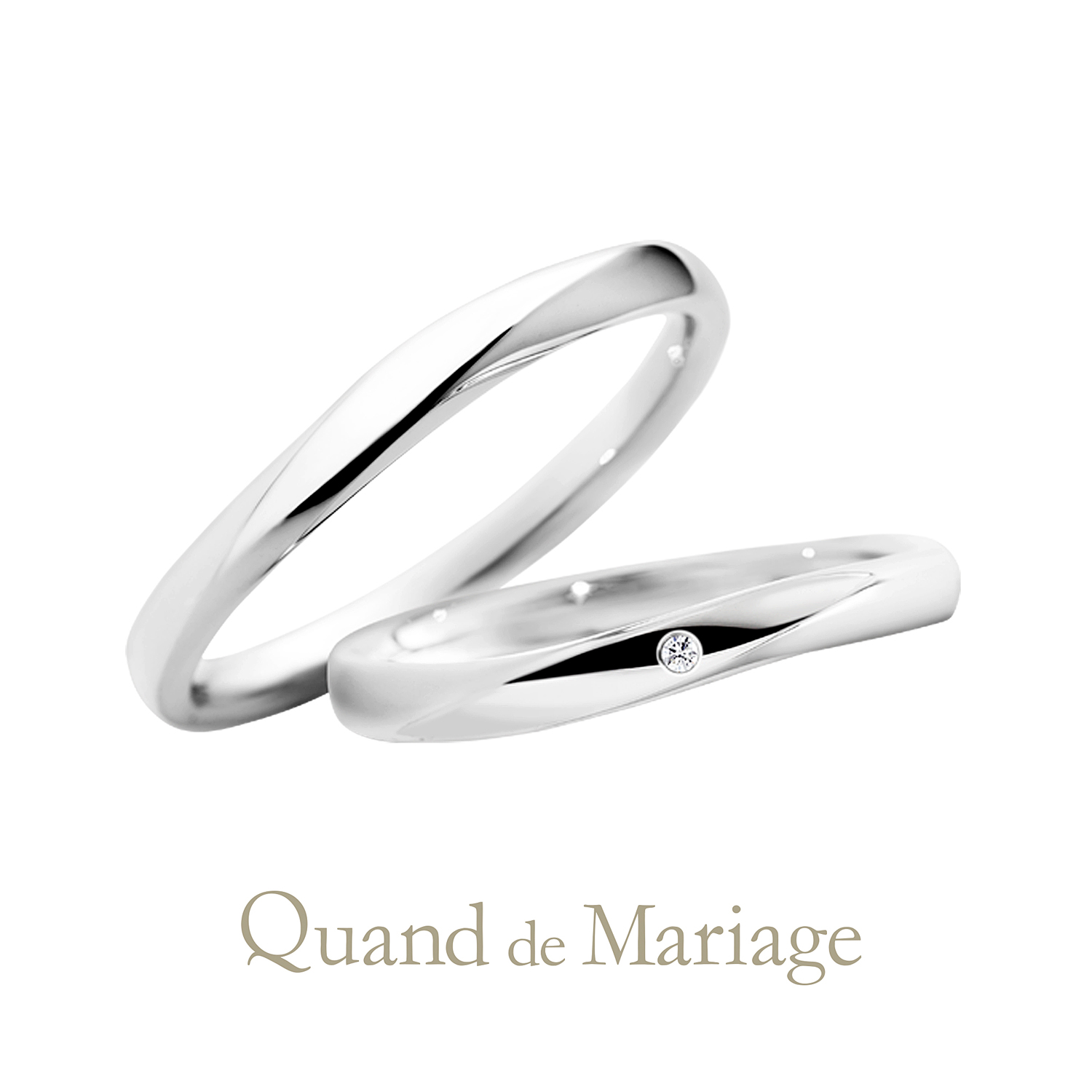 QuanddeMariageのクワンドゥマリアージュの結婚指輪でMarriageringでマリッジリングのDouxbriseのドゥブリーズ