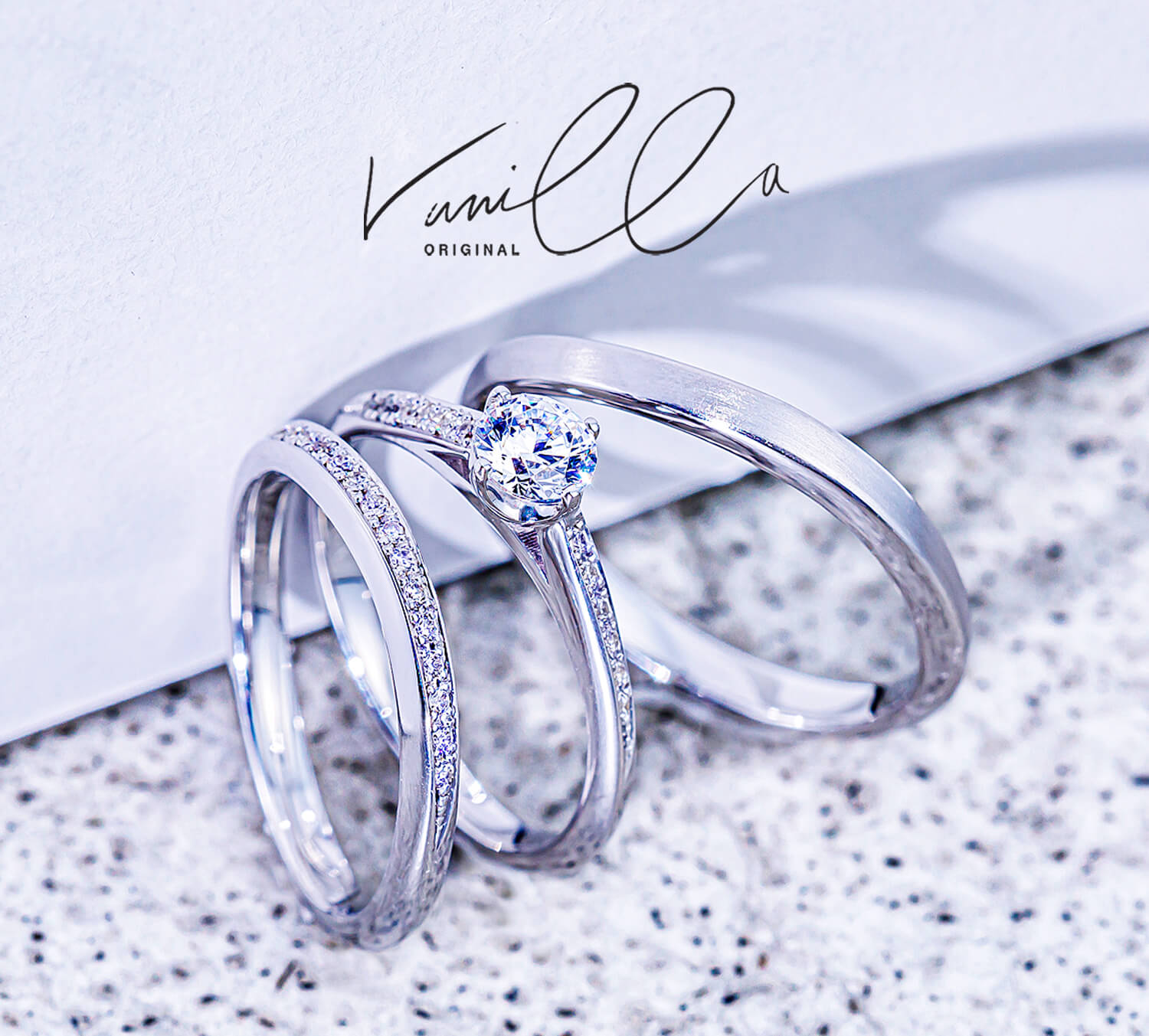 VANillAORiGiNALヴァニラオリジナルの婚約指輪と結婚指輪