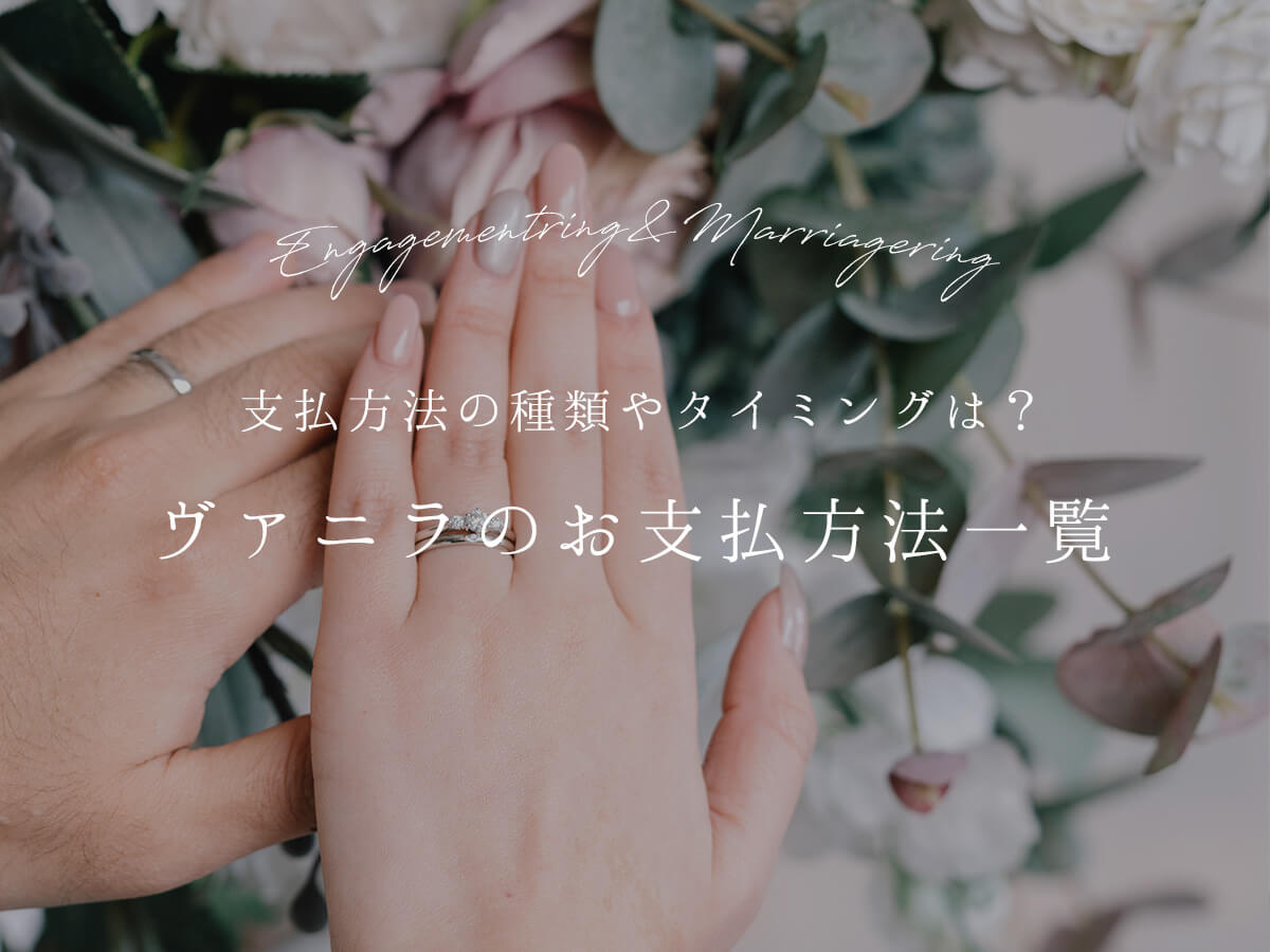 ヴァニラのお支払方法