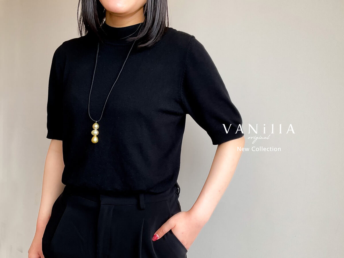 VANillAの新作ジュエリー着用