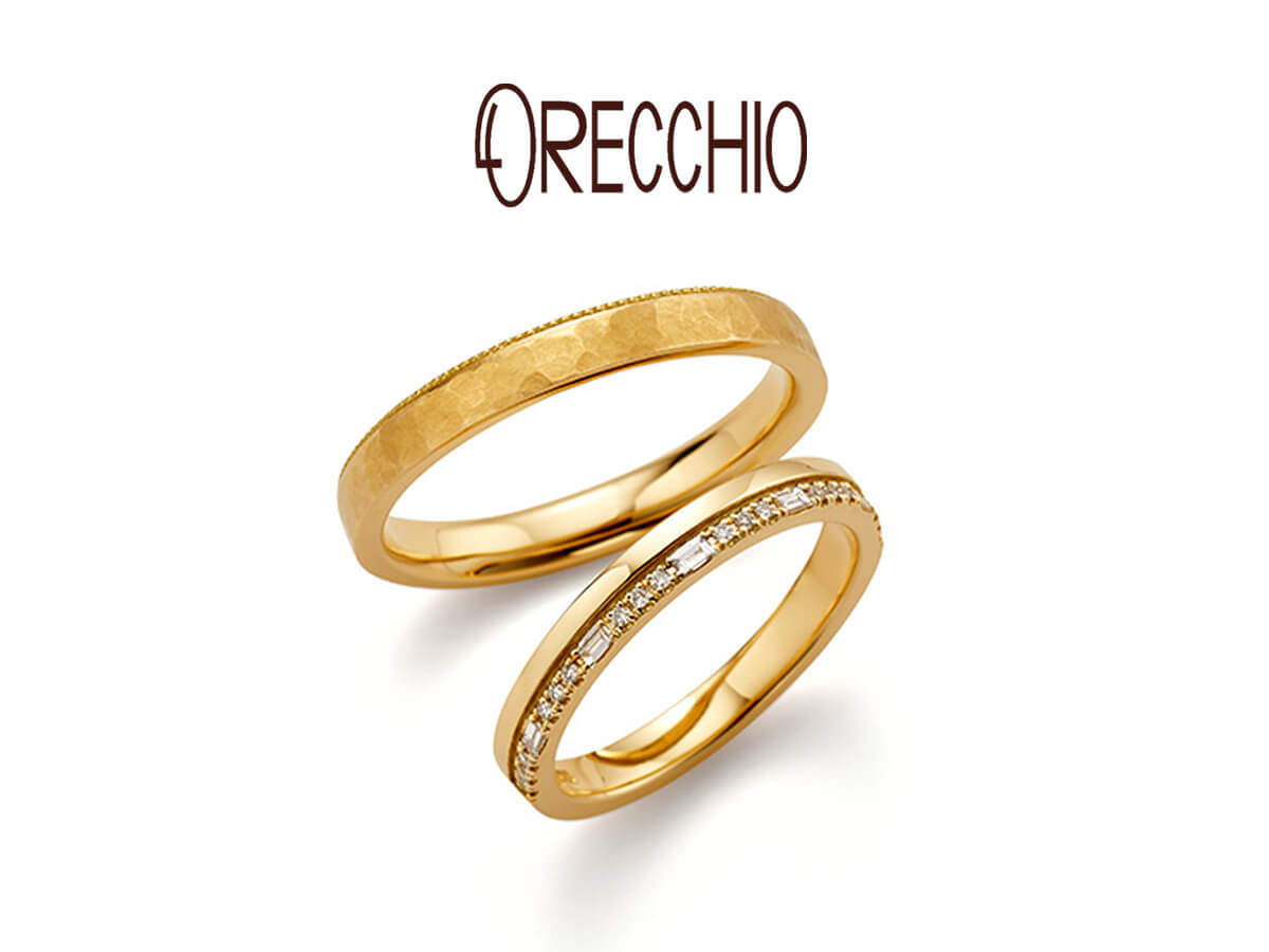 ORECCHIOのオレッキオの結婚指輪のMarriageringのエタニティリングのEternityringのサファリのsafariのFM-2224とFM-2223