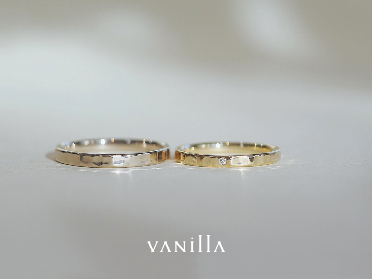 birdsバーズの婚約指輪エンゲージリングEngagementringと結婚指輪マリッジリングMarriageringとセットリングSetring