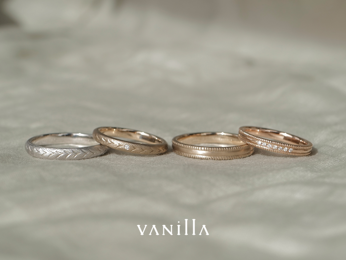 birdsバーズの婚約指輪エンゲージリングEngagementringと結婚指輪マリッジリングMarriageringとセットリングSetring