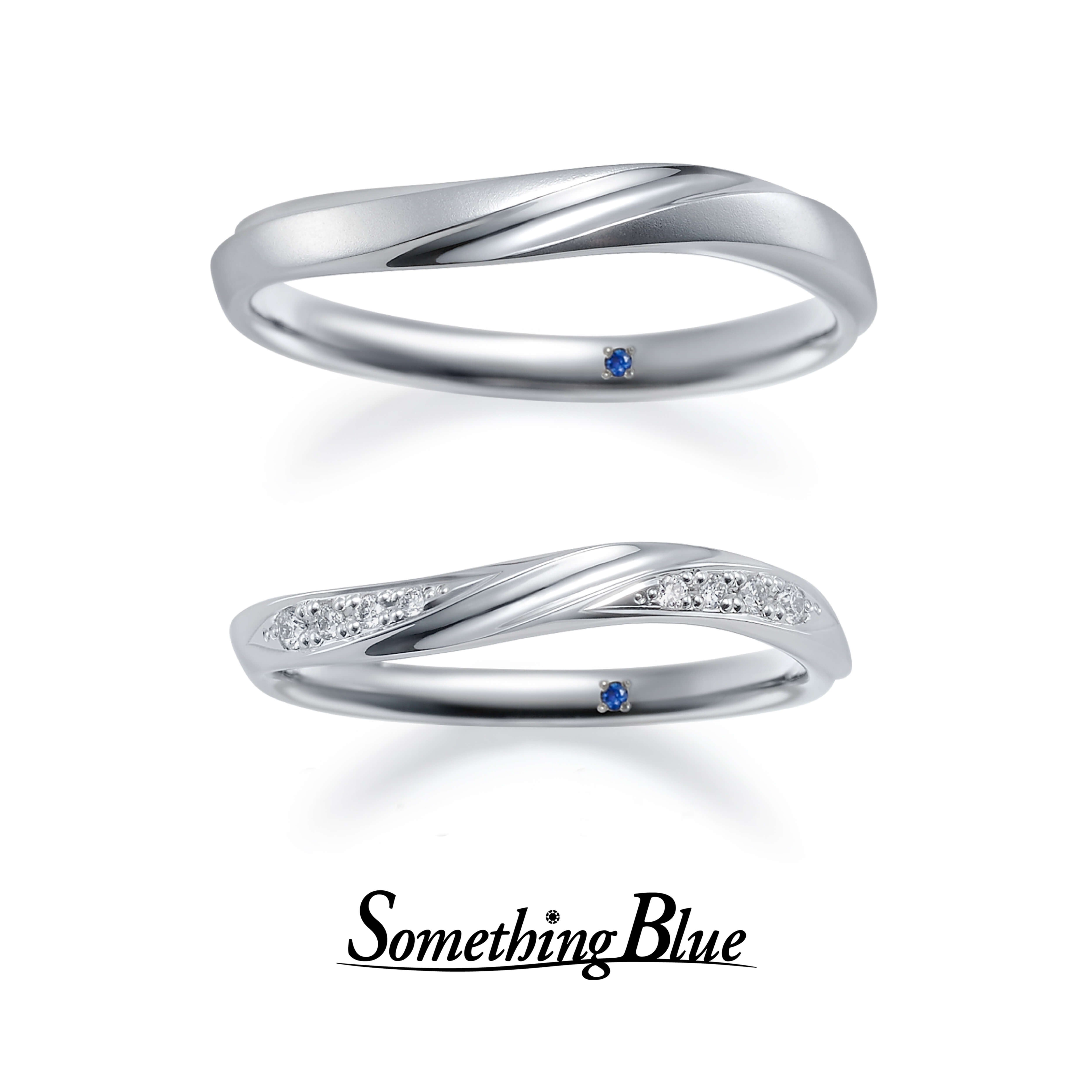 SomethingBlueサムシングブルーの結婚指輪マリッジリングMarriageringのinfinityインフィニティ
