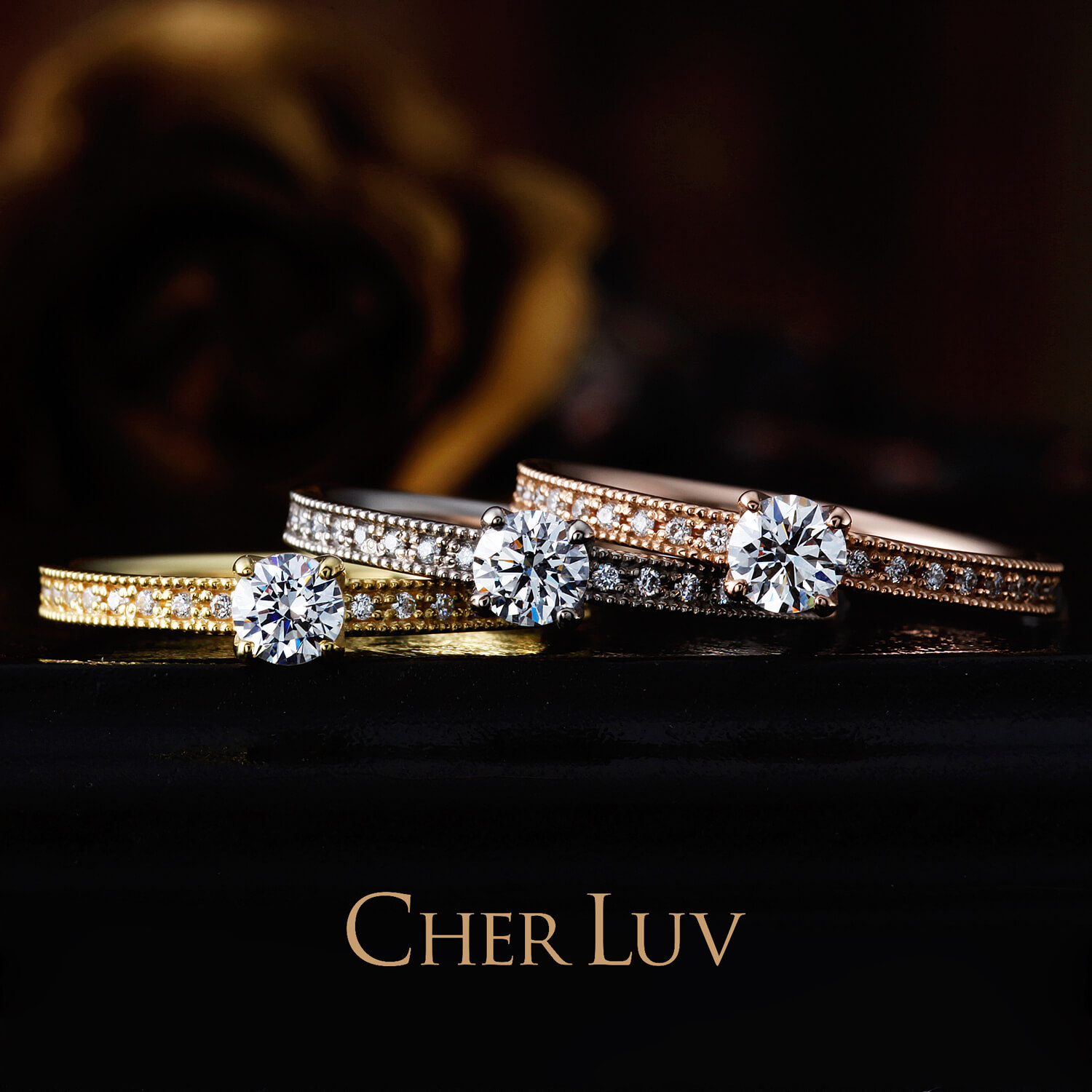 CHERLUVシェールラヴの婚約指輪BEGONIAベゴニア