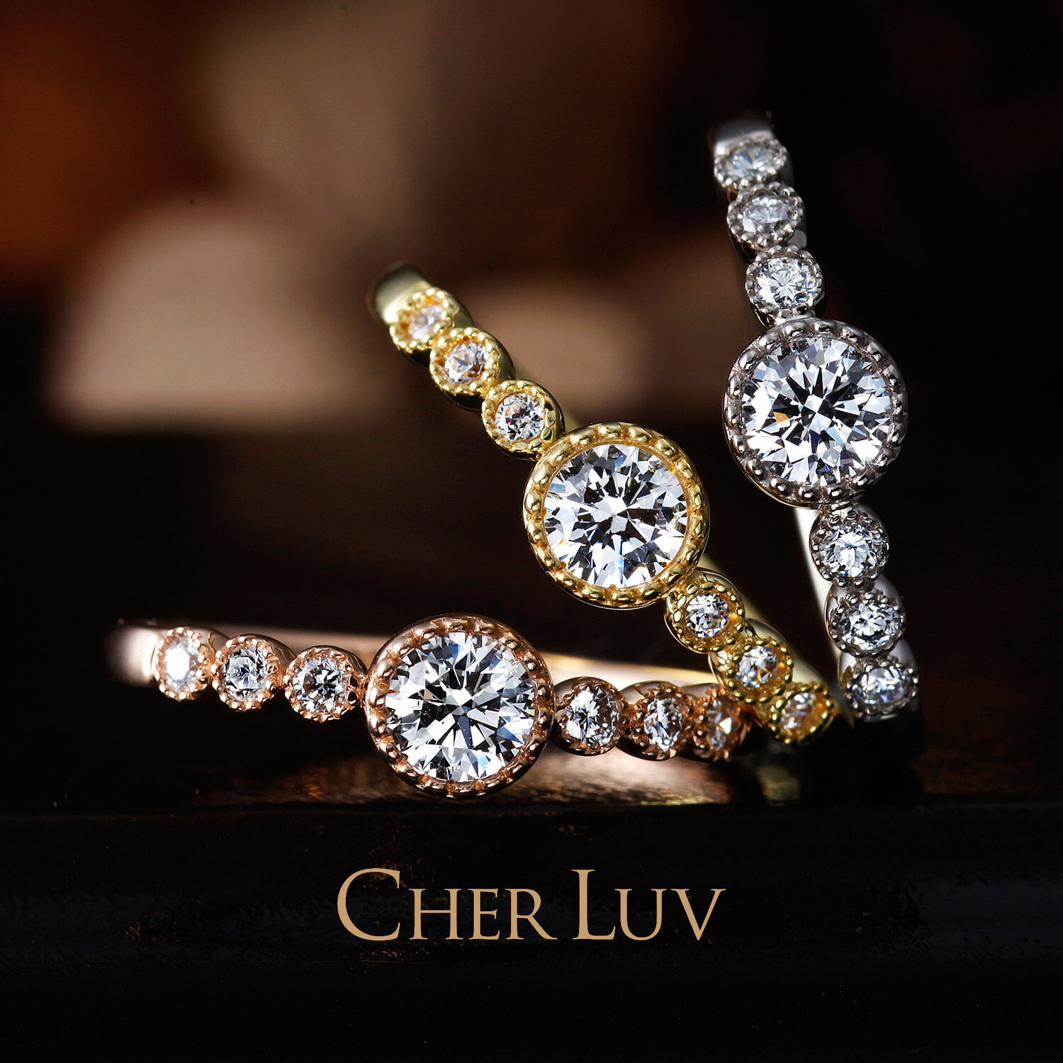 CHERLUVシェールラヴの婚約指輪BOUVARDIAブバルディア