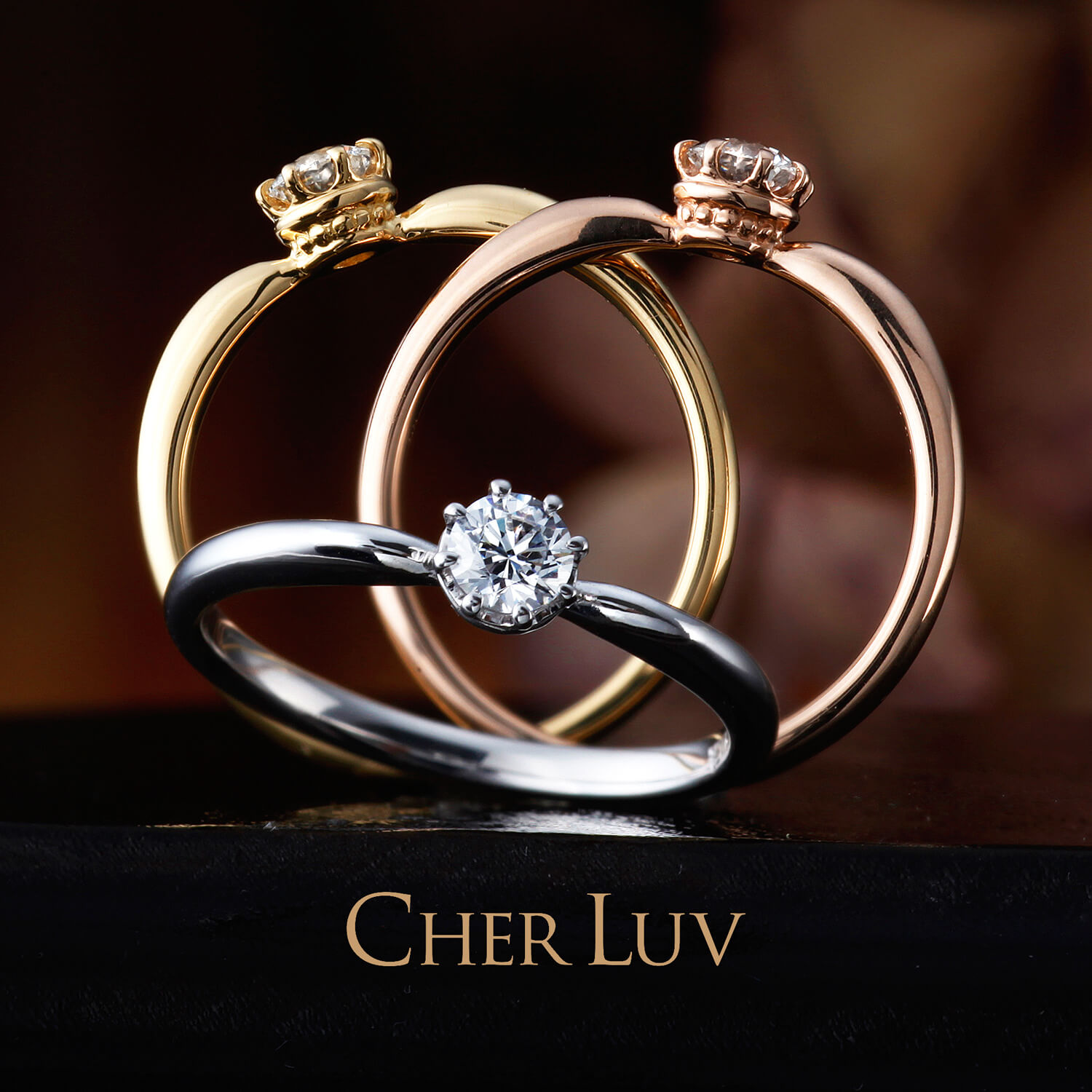 CHERLUVシェールラヴの婚約指輪DAISYデージー