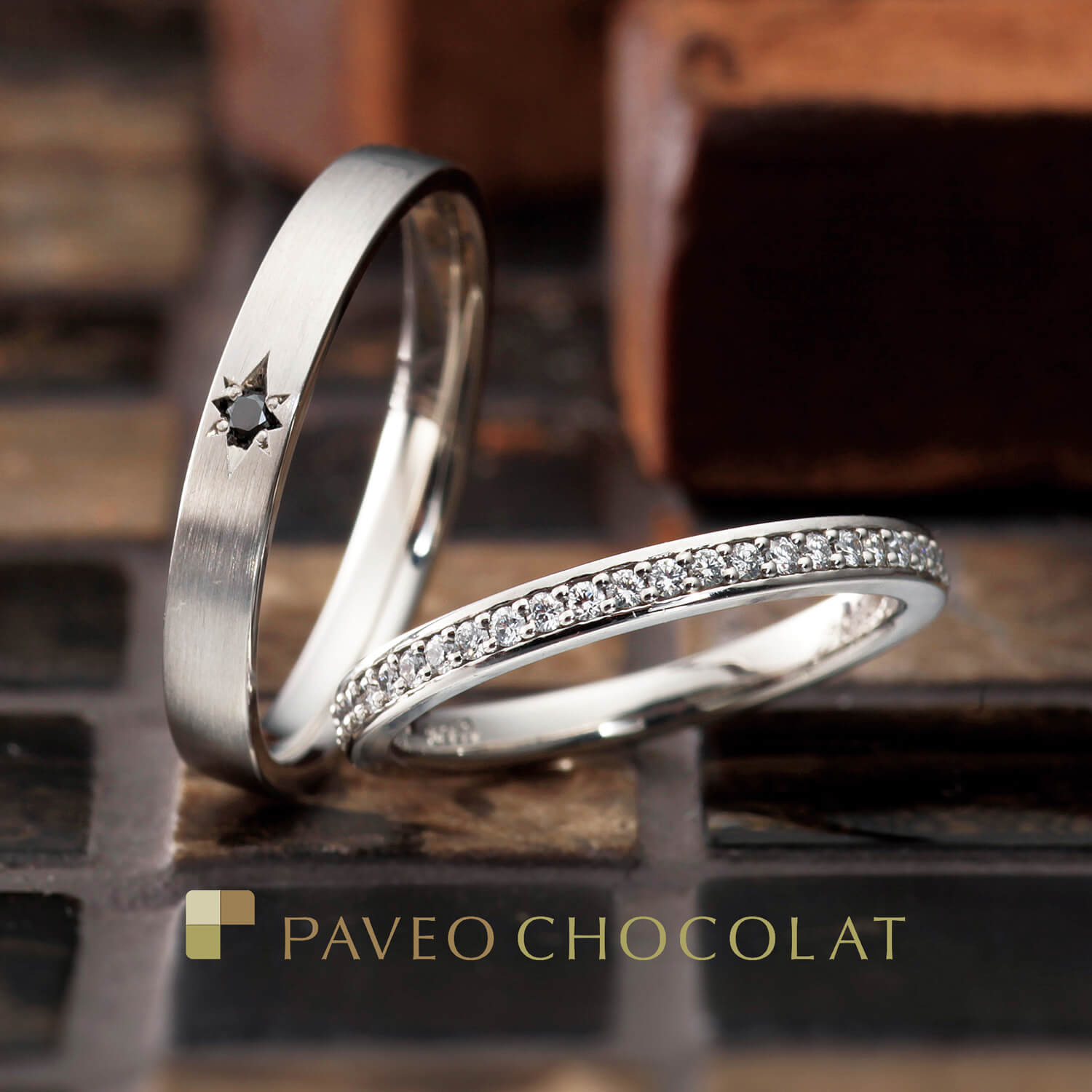 PAVEOCHOCOLATパヴェオショコラの結婚指輪ESPOIRエスポワール