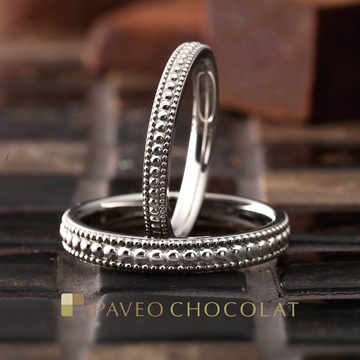 PAVEOCHOCOLATパヴェオショコラの結婚指輪FONTAINEフォンテーヌ