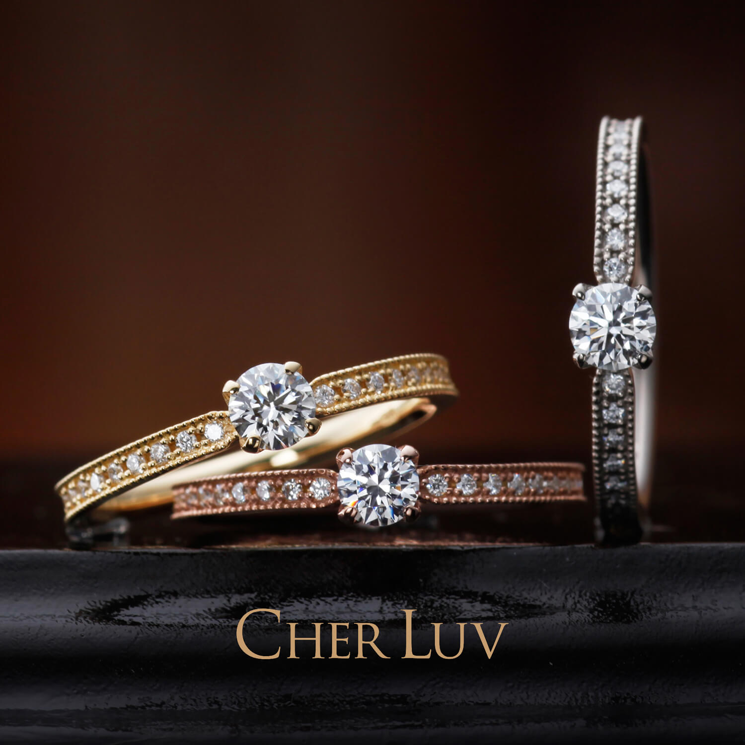 CHERLUVシェールラヴの婚約指輪LILYリリー
