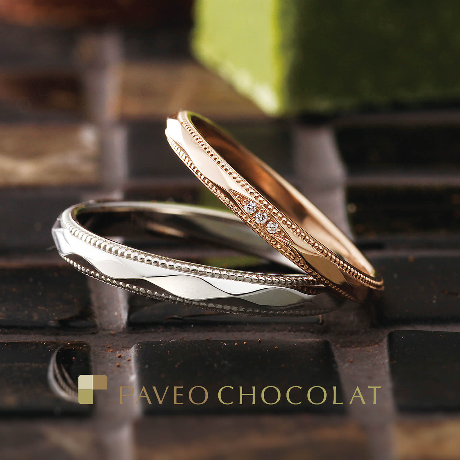 PAVEOCHOCOLATパヴェオショコラの結婚指輪MATINマタン
