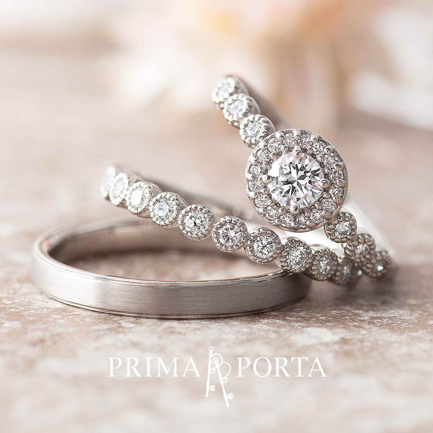 PRIMAPORTAプリマポルタの婚約指輪と結婚指輪Ballettiバレッティ