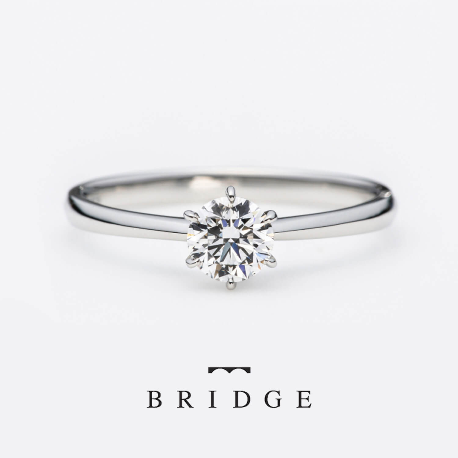 BRIDGEブリッジの婚約指輪Here＆Now一輪の薔薇