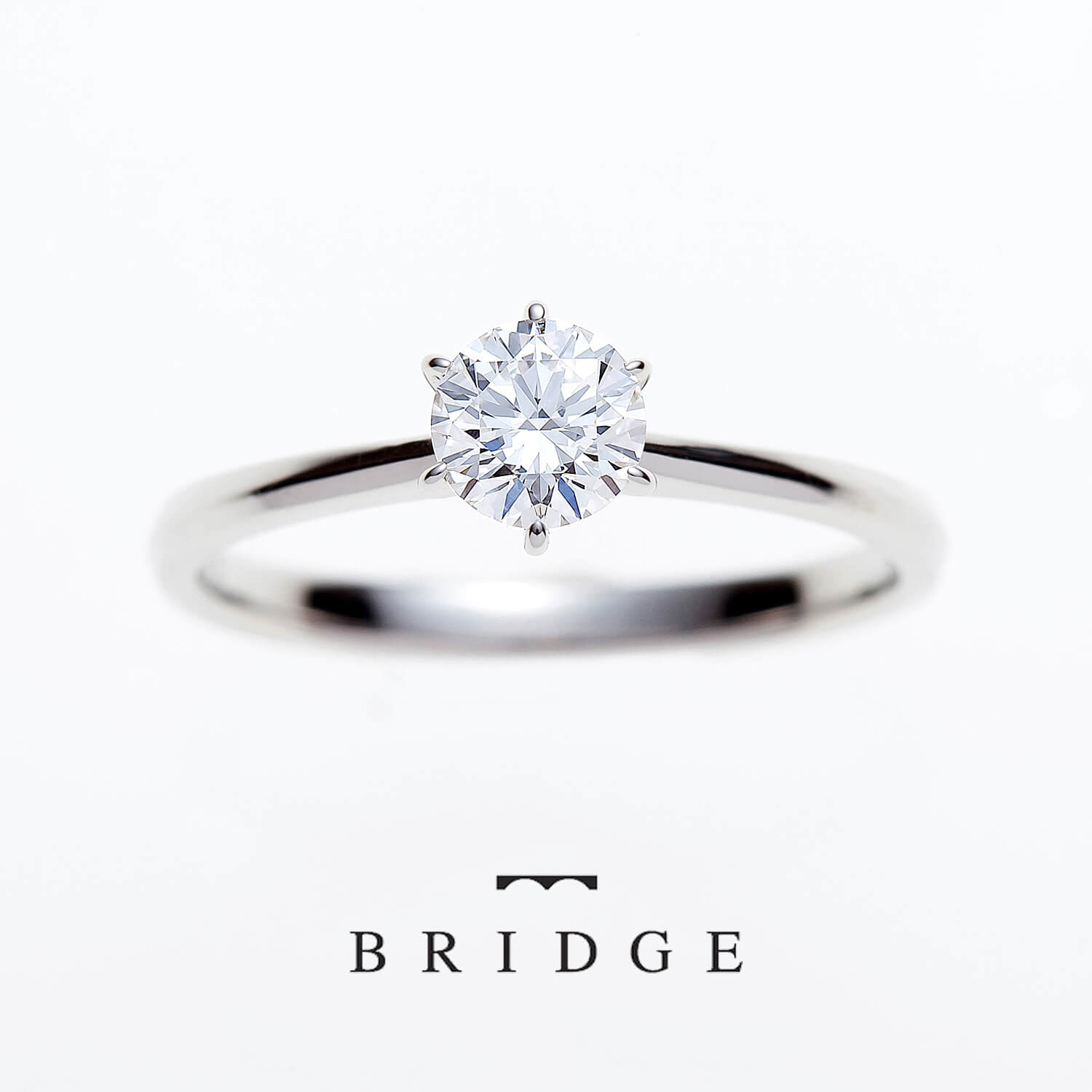 BRIDGEブリッジの婚約指輪Here＆Now一輪の薔薇