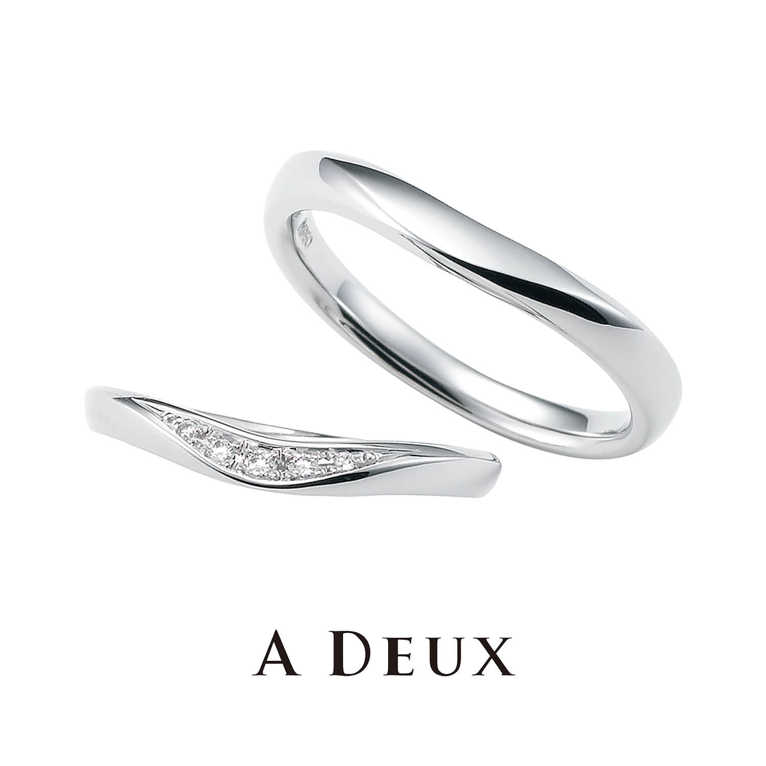 ADEUXアドゥの結婚指輪lumiereリュミエール