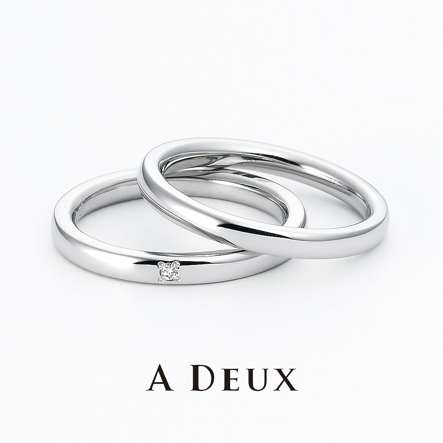 ADEUXアドゥの結婚指輪toutdroitトゥドォア