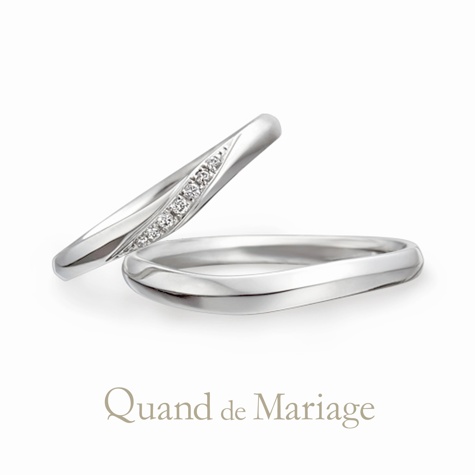 Quand de Mariageクワンドゥマリアージュの結婚指輪でマリッジリングのRafineラフィネ