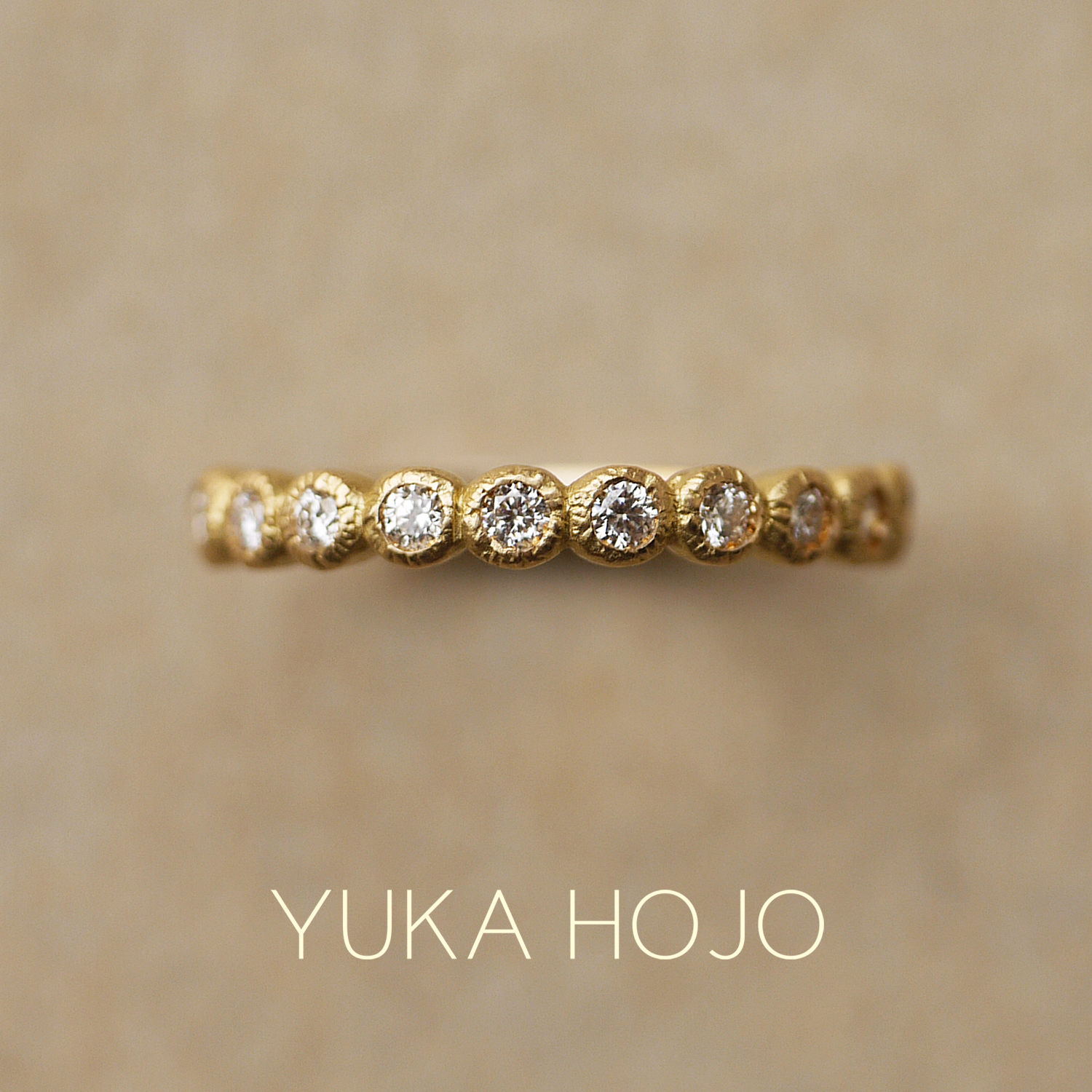 YUKA HOJOユカホウジョウの婚約指輪でエンゲージリング・結婚指輪でマリッジリングのエタニティリングBloomブルーム