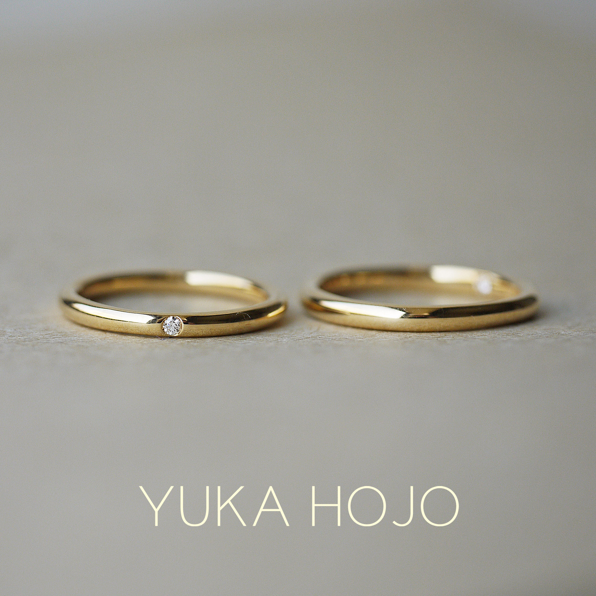 YUKA HOJOユカホウジョウの結婚指輪でマリッジリングのSoulmatesソウルメイト