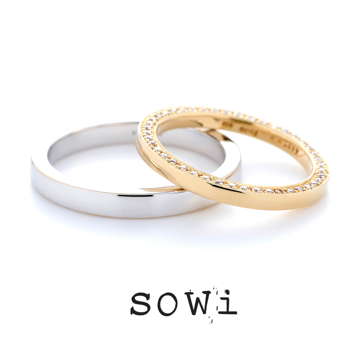 sowiソーイの結婚指輪さらさら