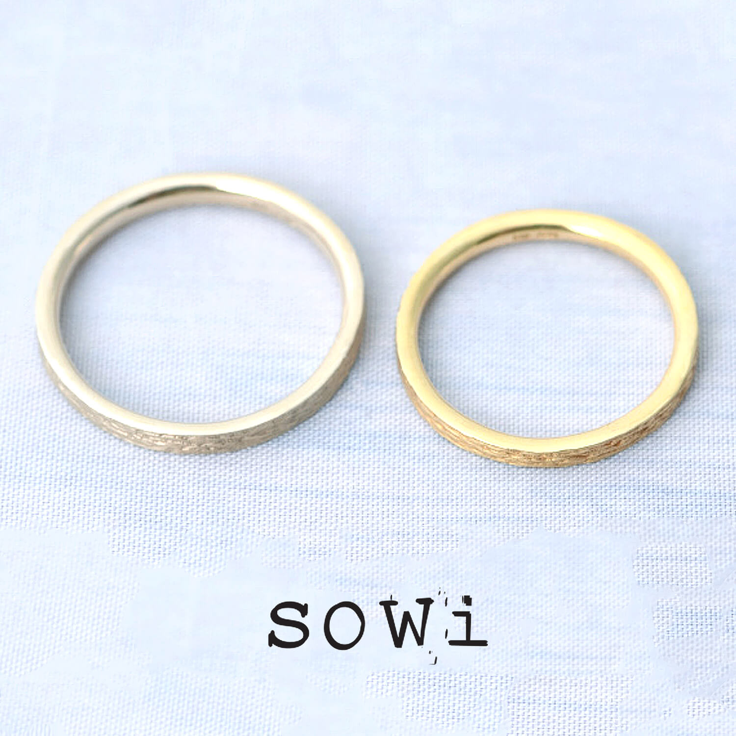 sowiソーイの結婚指輪ゆらゆら