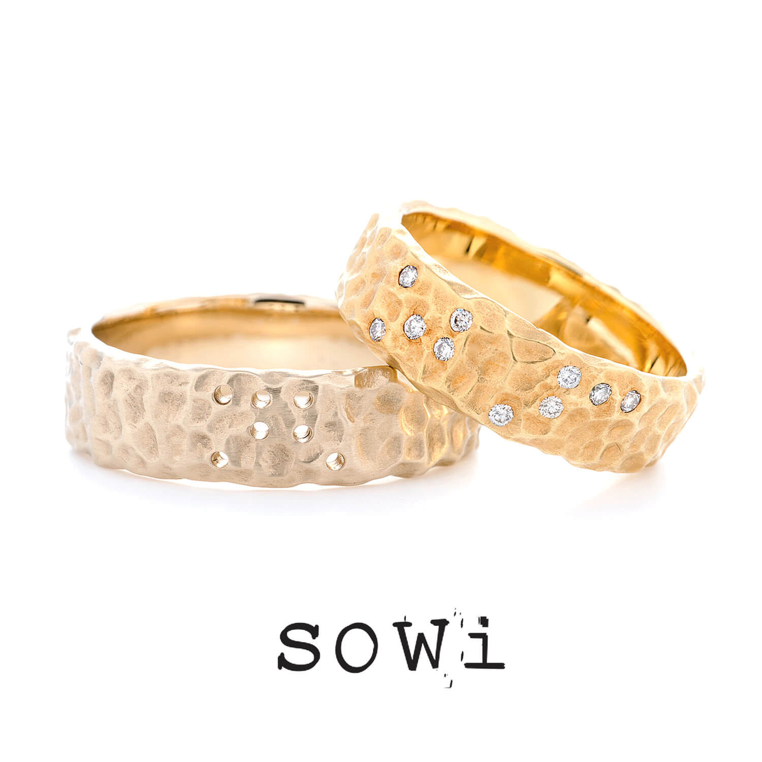 sowiソーイの結婚指輪ぽつぽつ