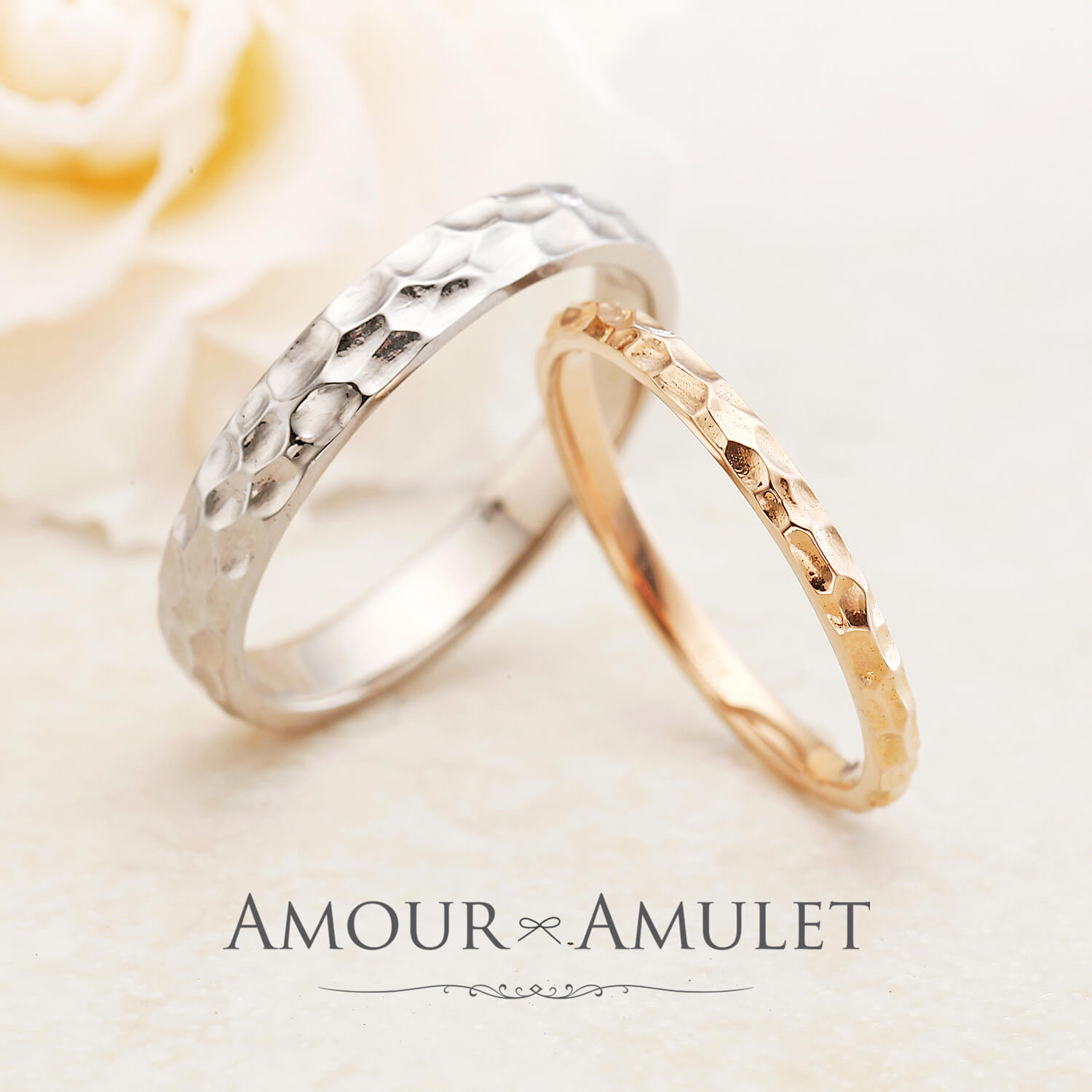 AMOURAMULETアムールアミュレットの結婚指輪CALMERカルメ