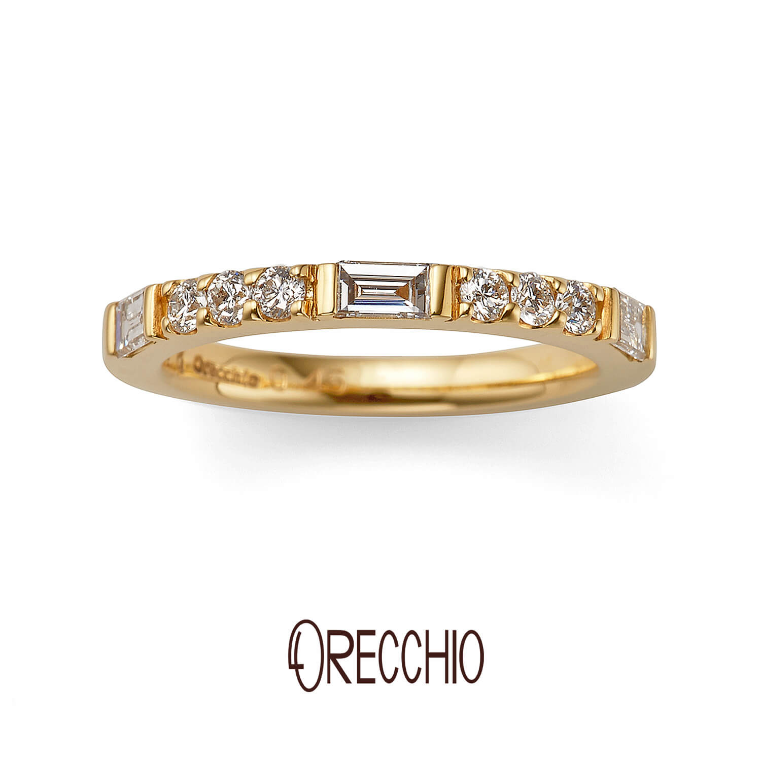 ORECCHIOオレッキオの婚約指輪と結婚指輪EternityringエタニティリングST-3101H
