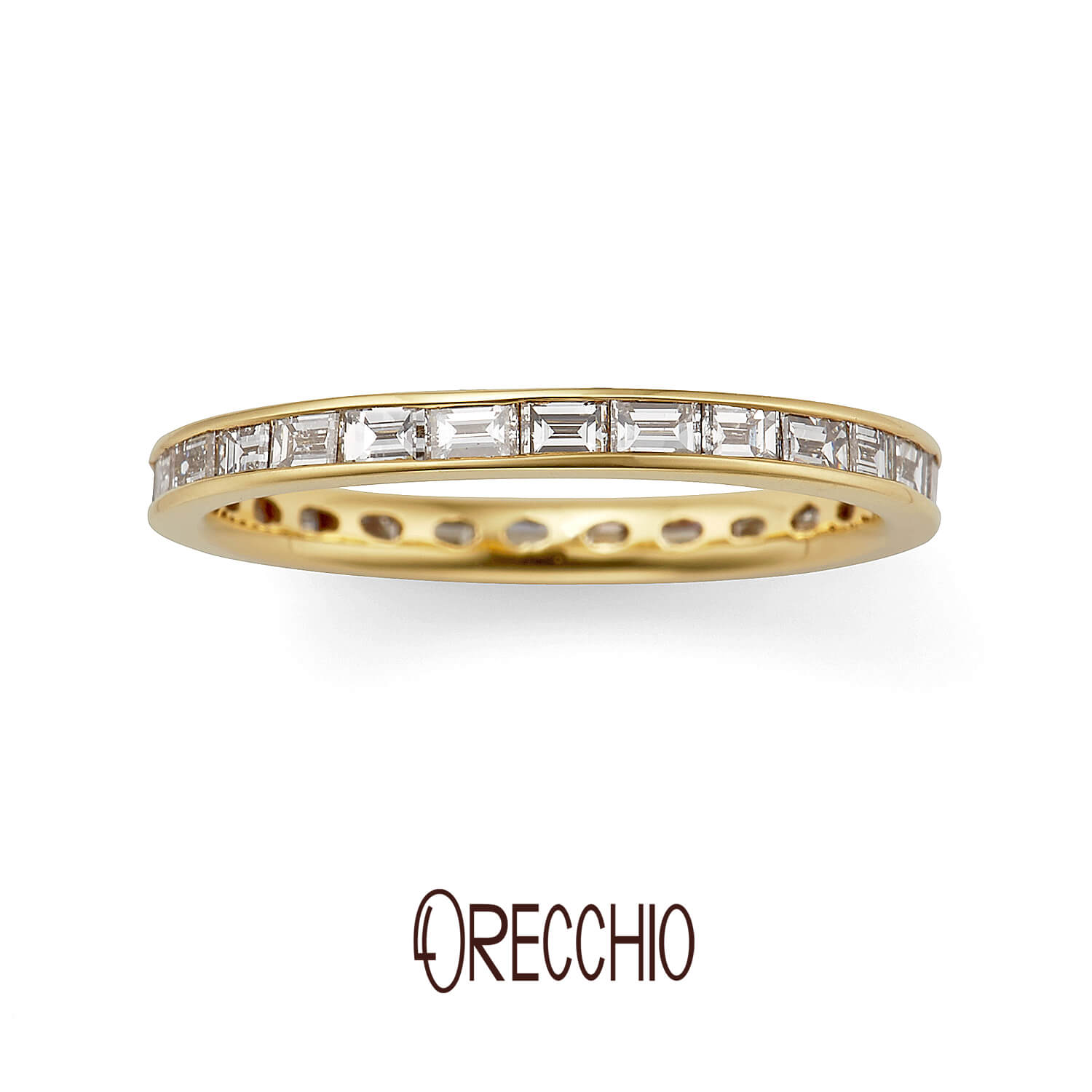 ORECCHIOオレッキオの婚約指輪と結婚指輪EternityringエタニティリングFT-3203H