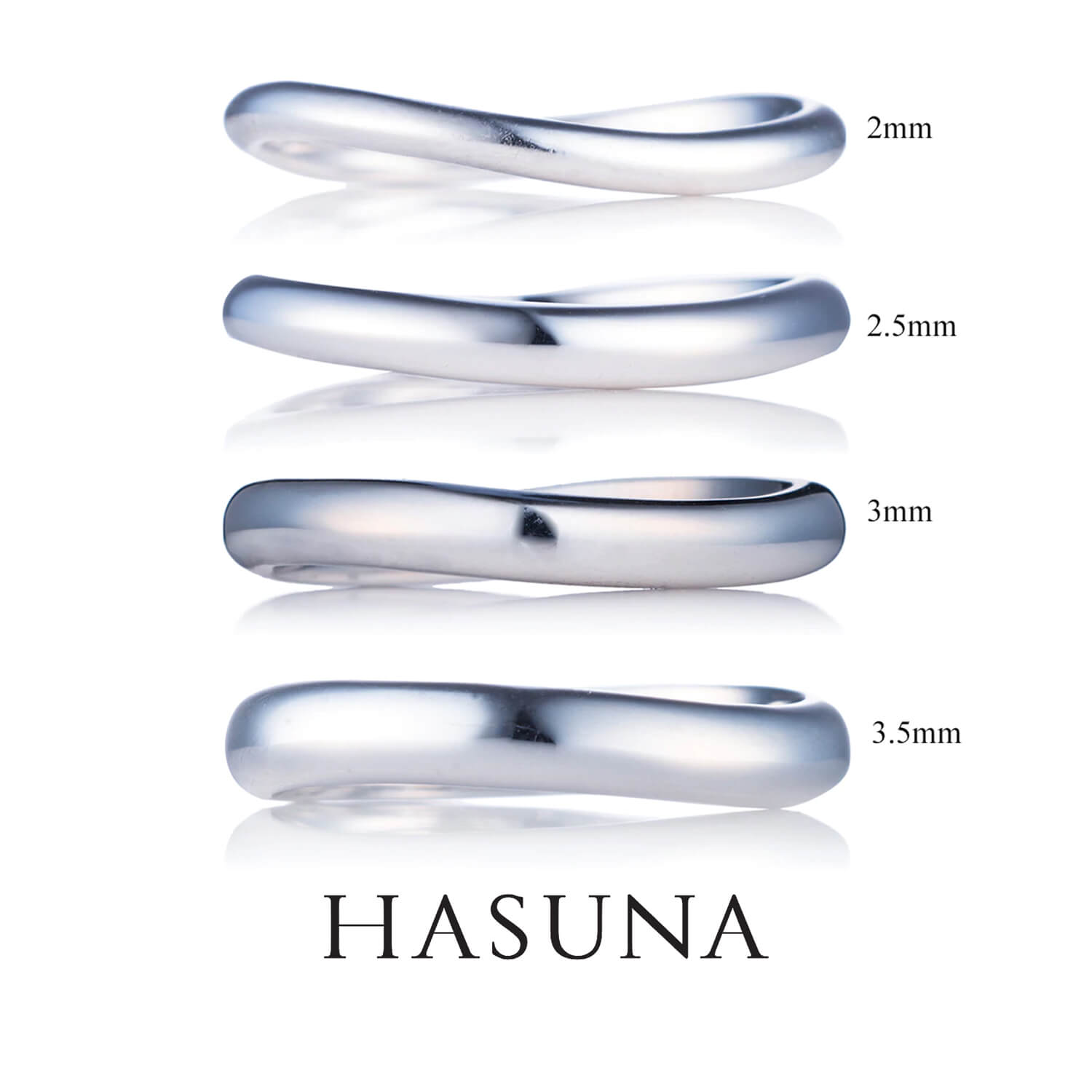 HASUNAハスナの結婚指輪MR03