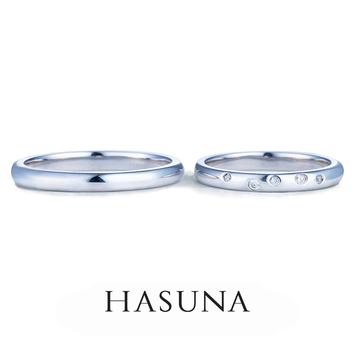 HASUNAハスナの結婚指輪MR05とMR04