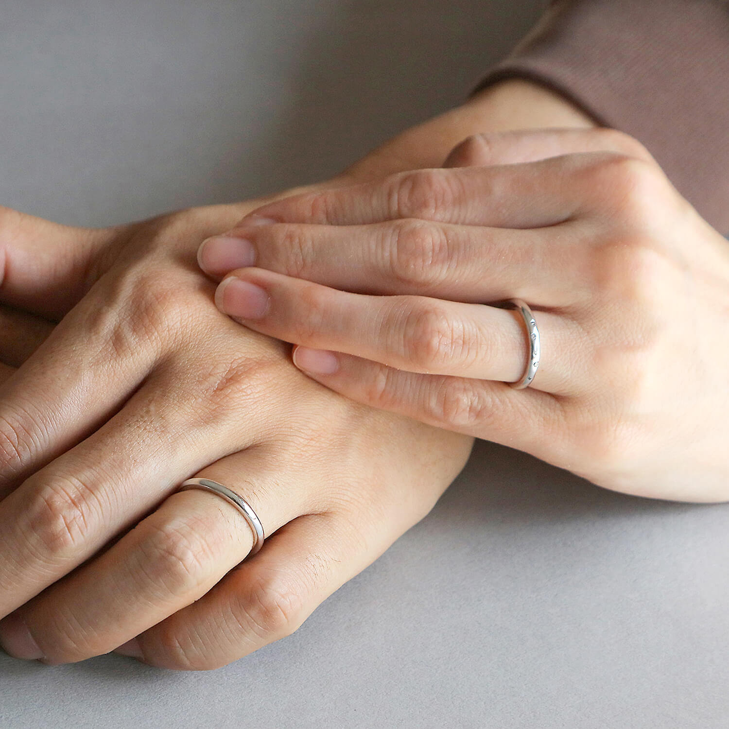 HASUNAハスナの結婚指輪MR05とMR04