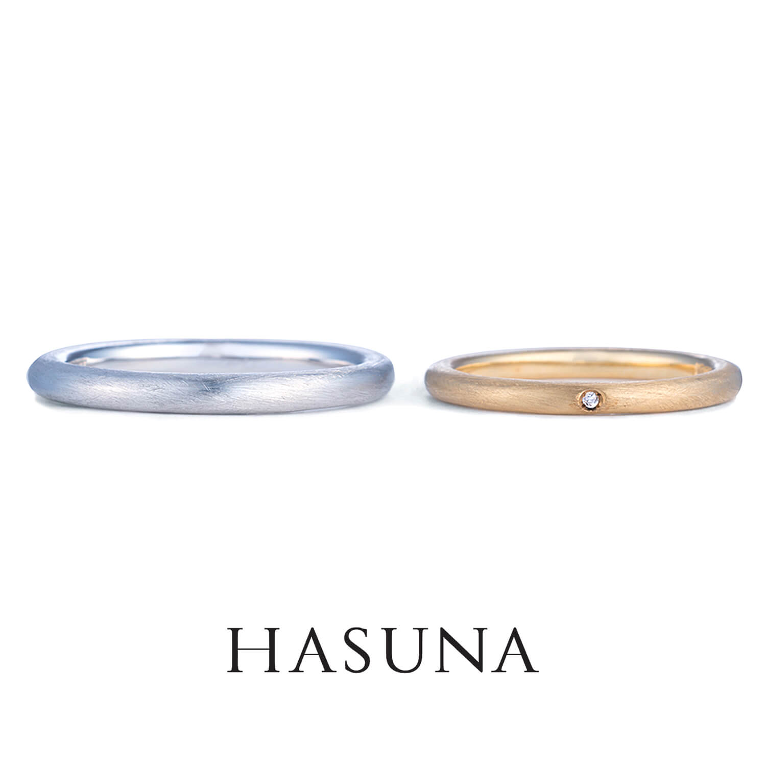 HASUNAハスナの結婚指輪MR15とMR14