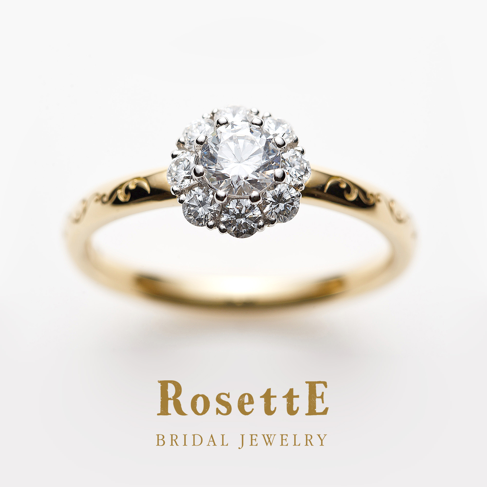 RosettEロゼットの婚約指輪でエンゲージリングのSUNSHINE太陽