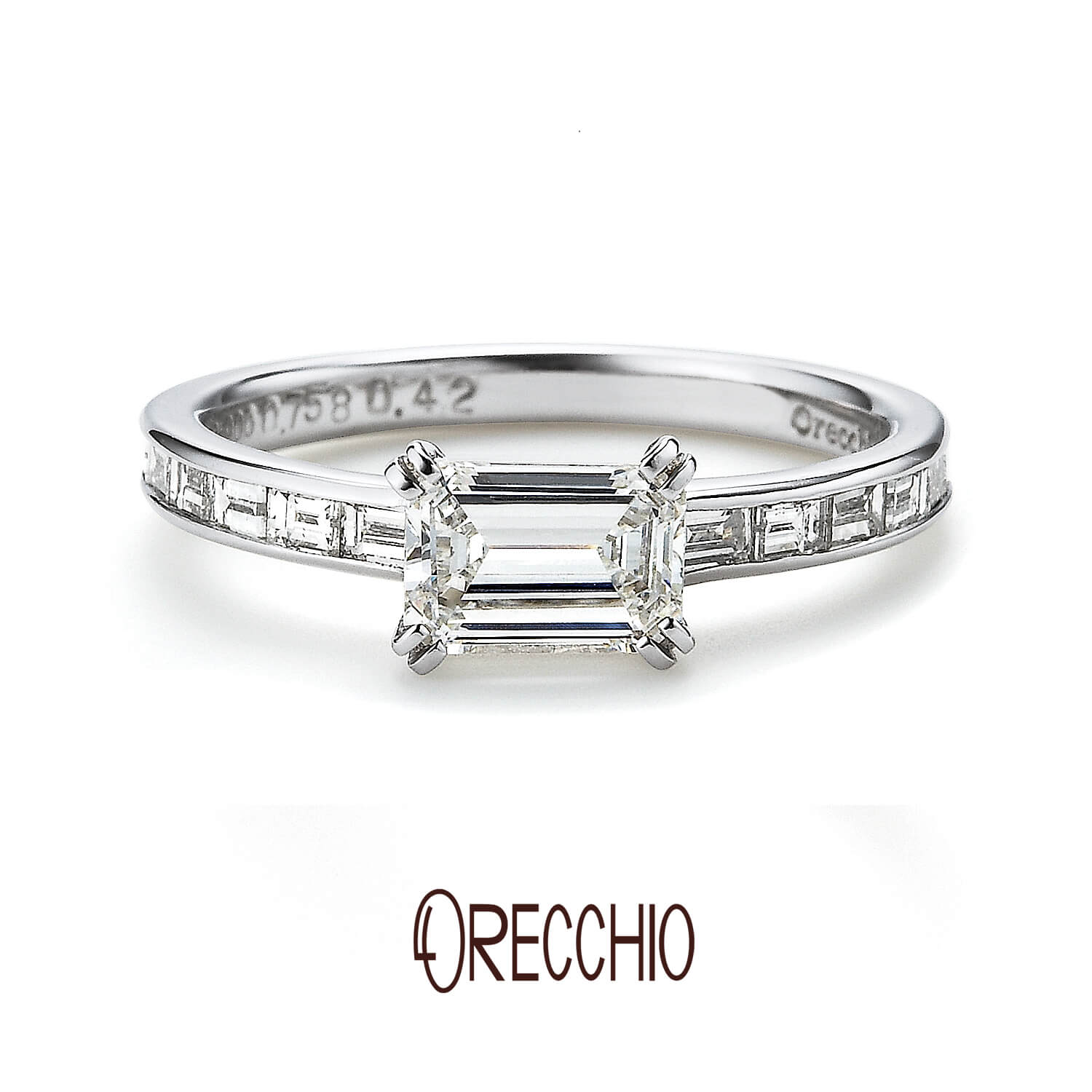 ORECCHIOオレッキオの婚約指輪amanアマンAE-1303