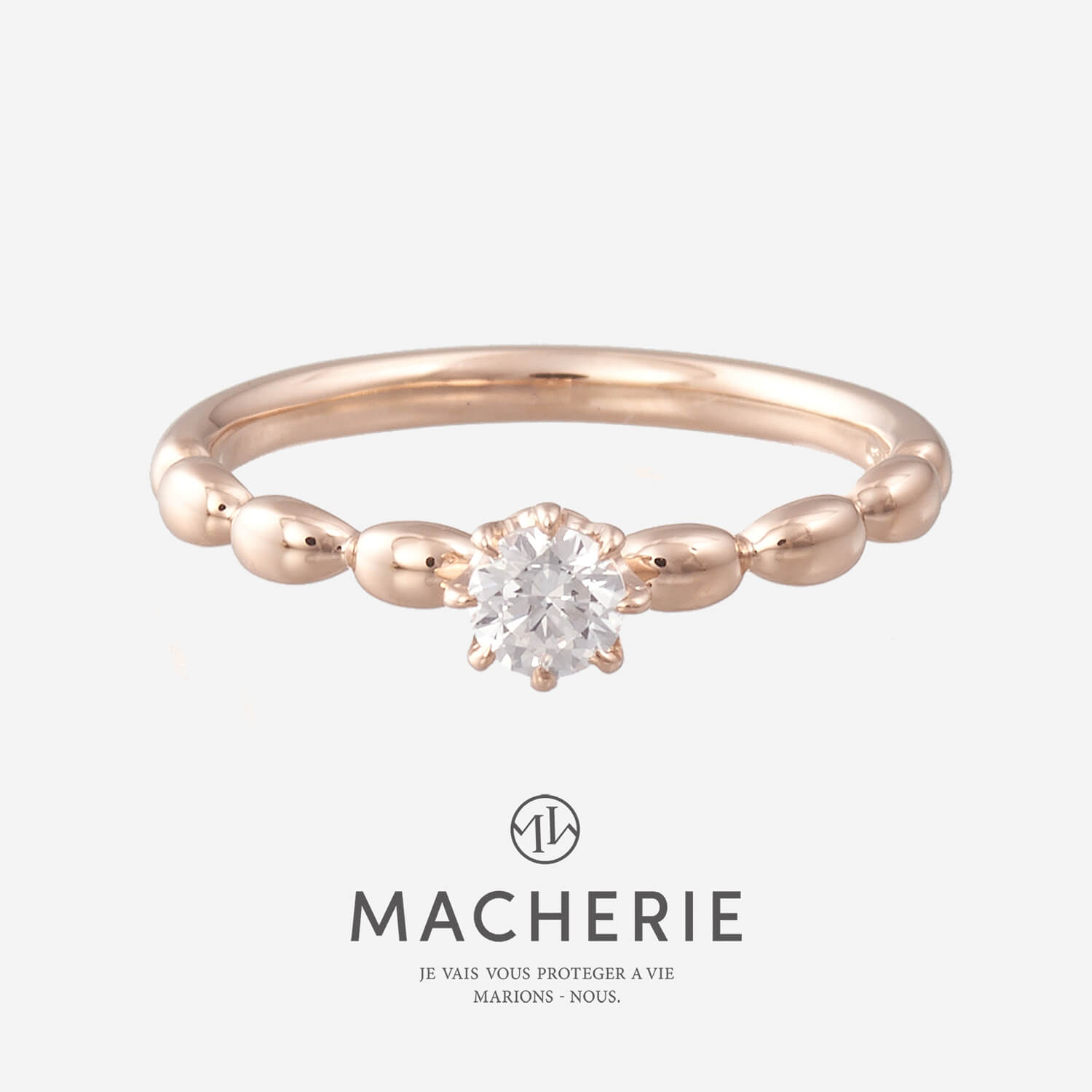 MACHERIEマシェリの婚約指輪fleurageフルラージュ