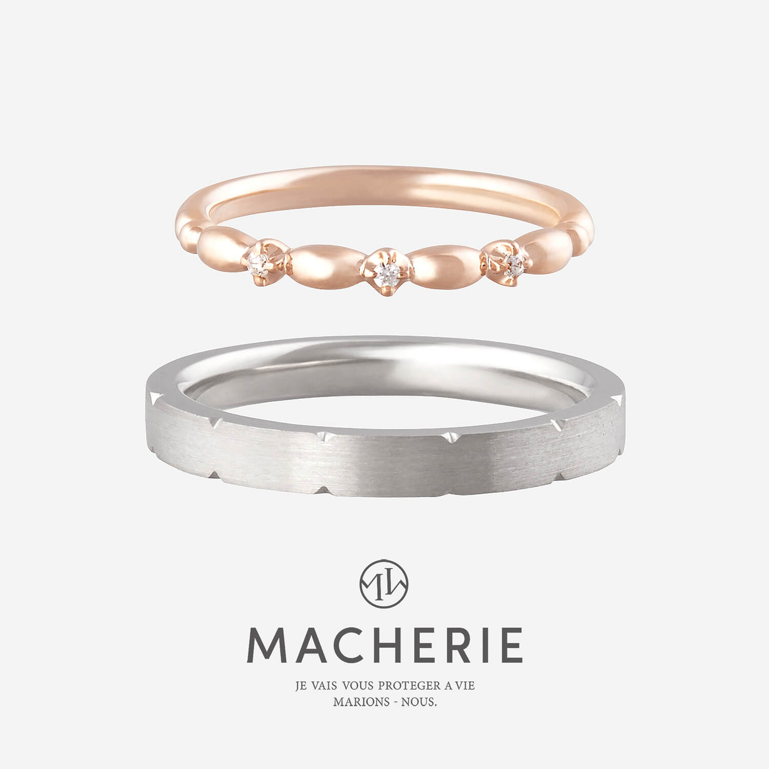 MACHERIEマシェリの結婚指輪fleurageフルラージュ