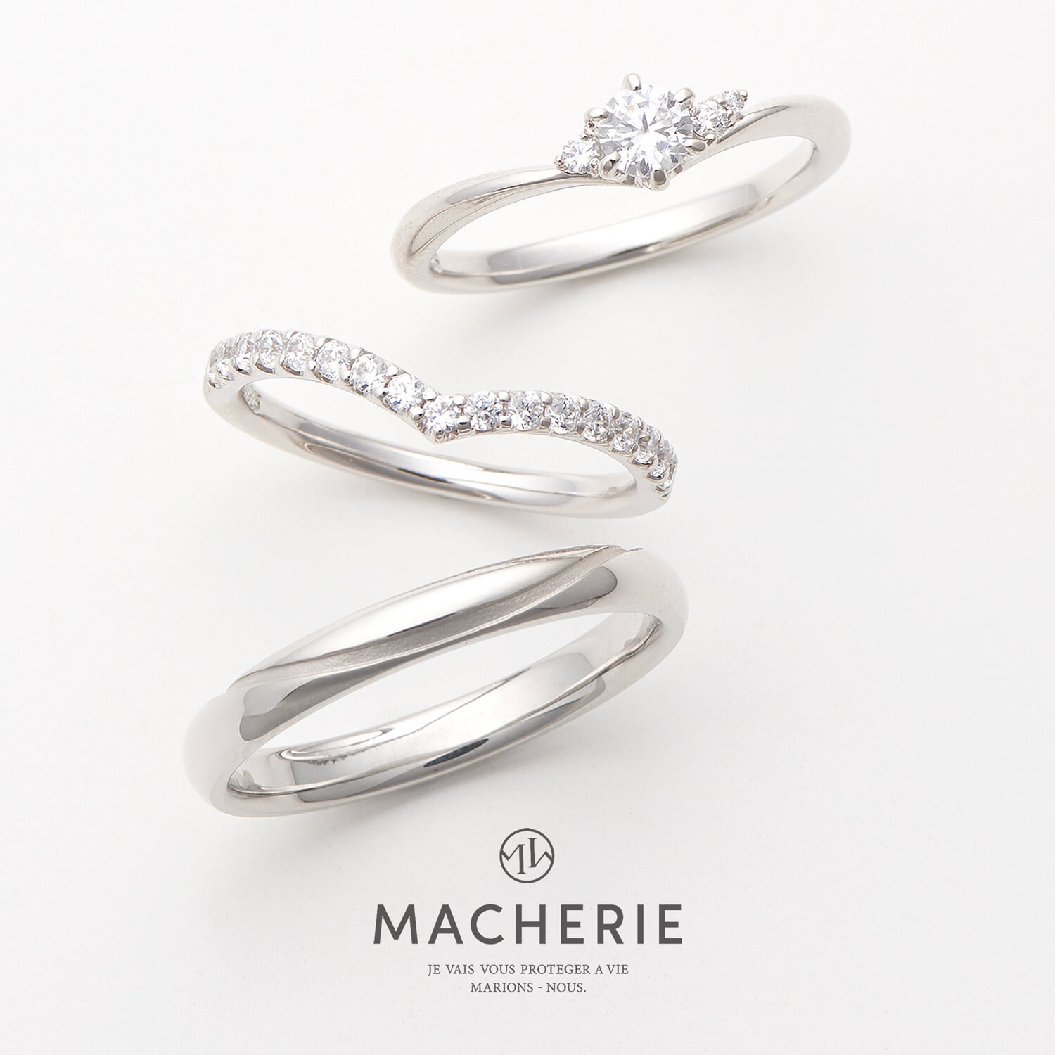MACHERIEマシェリの婚約指輪と結婚指輪libleリーブル