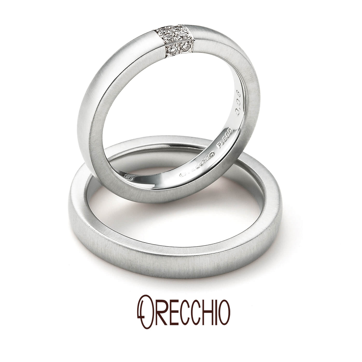 ORECCHIOオレッキオの結婚指輪monacoモナコMM-2004とMM-2003